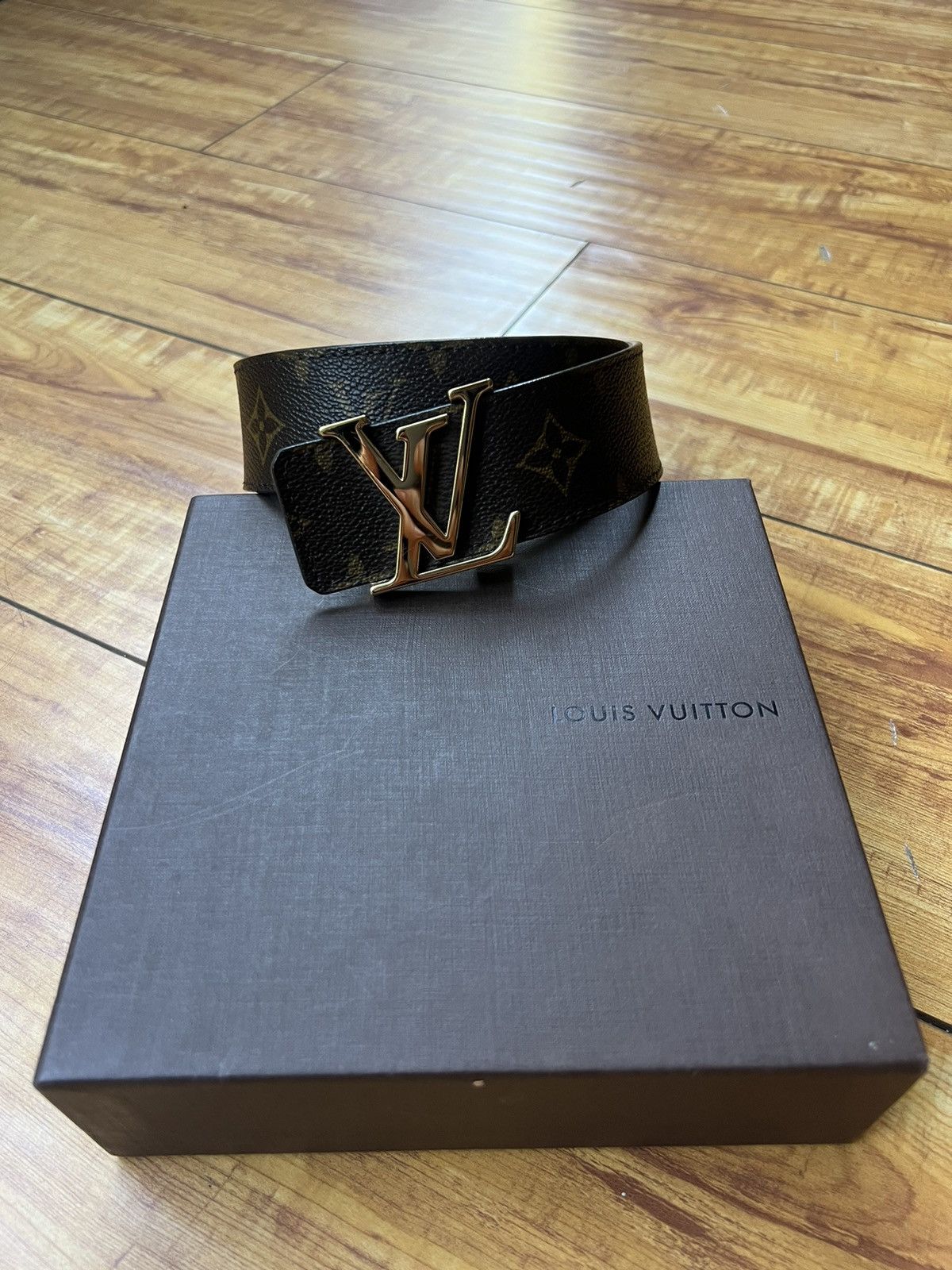 Louis Vuitton LV logo belt Size ONE SIZE - 4 Thumbnail