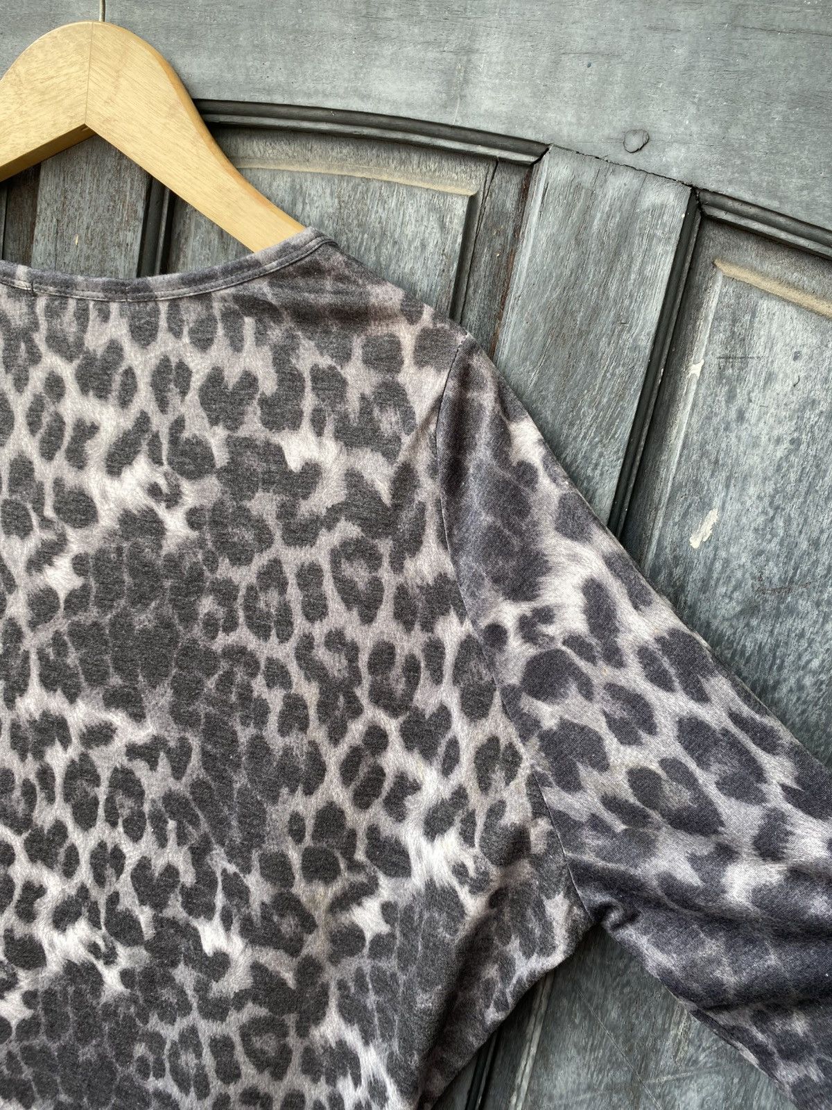 Japanese Brand LeShop Jeans Grunge Style Leopard Print Rhinestone Japanese Size S / US 4 / IT 40 - 12 Thumbnail