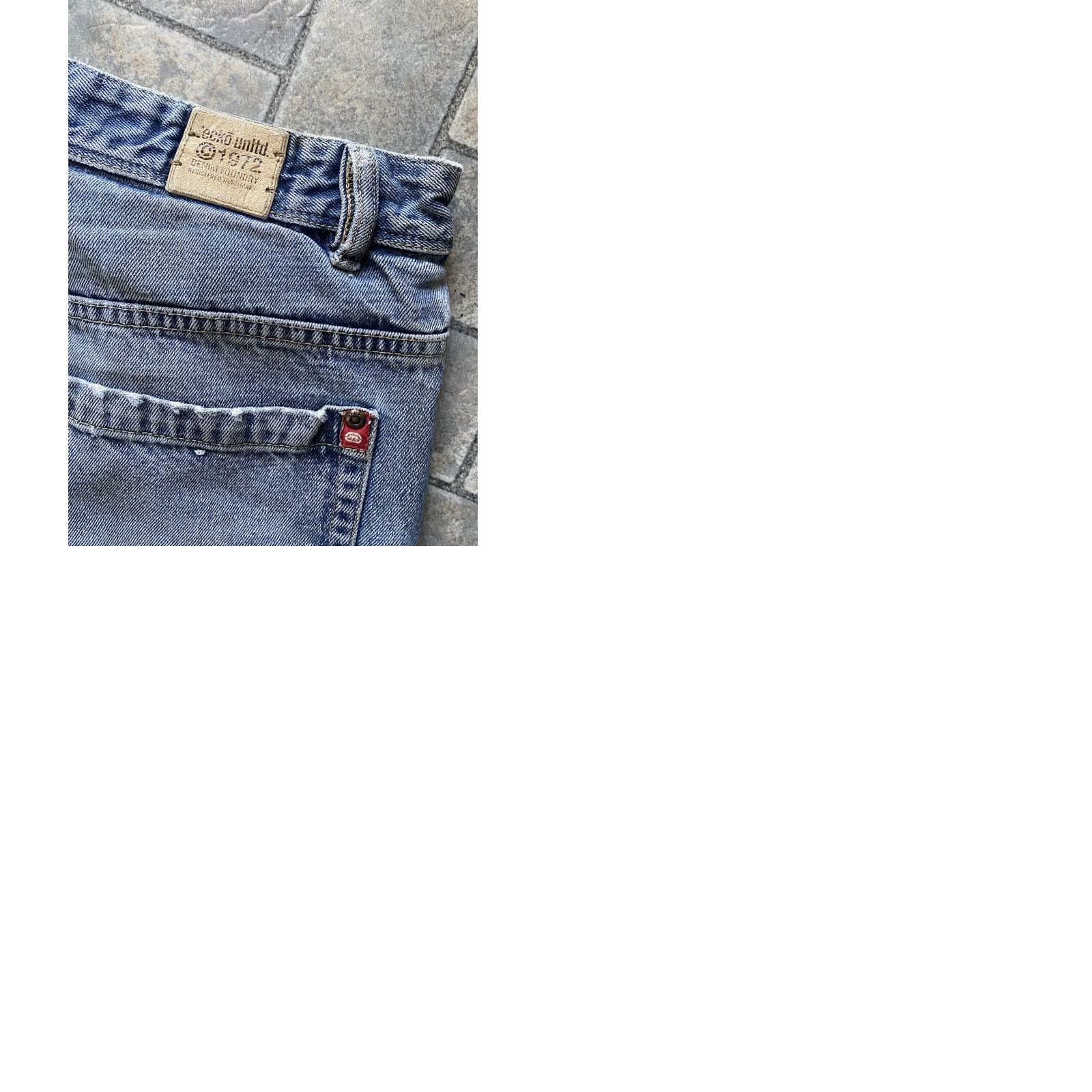 Ecko Unltd. VINTAGE Ecko Unltd Jeans Mens Foundry Fit Carpenter Jean Blue 34 Regular Pants | Jeans Mens 34 Blue Foundry Fit Carpenter Jeans Size US 34 / EU 50 - 12 Thumbnail