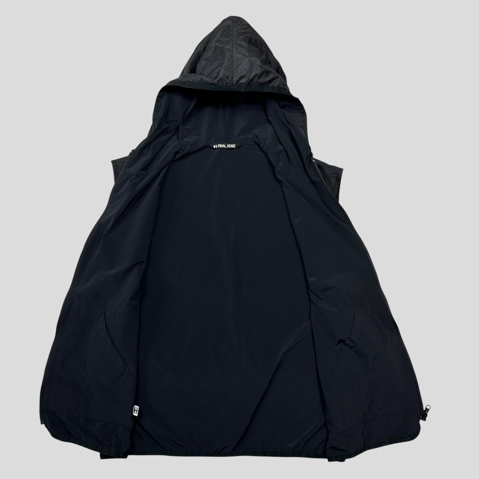Final Home Final Home 00’s Reversible Hex Ripstop Nylon Gilet Vest M/L Size US M / EU 48-50 / 2 - 2 Thumbnail
