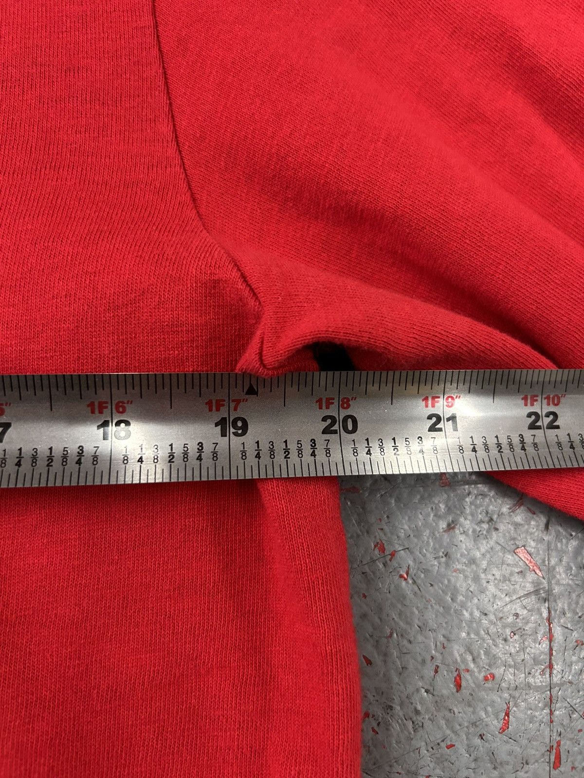 Supreme Supreme Pocket Red Pullover Hoodie Size Medium Size US M / EU 48-50 / 2 - 10 Thumbnail