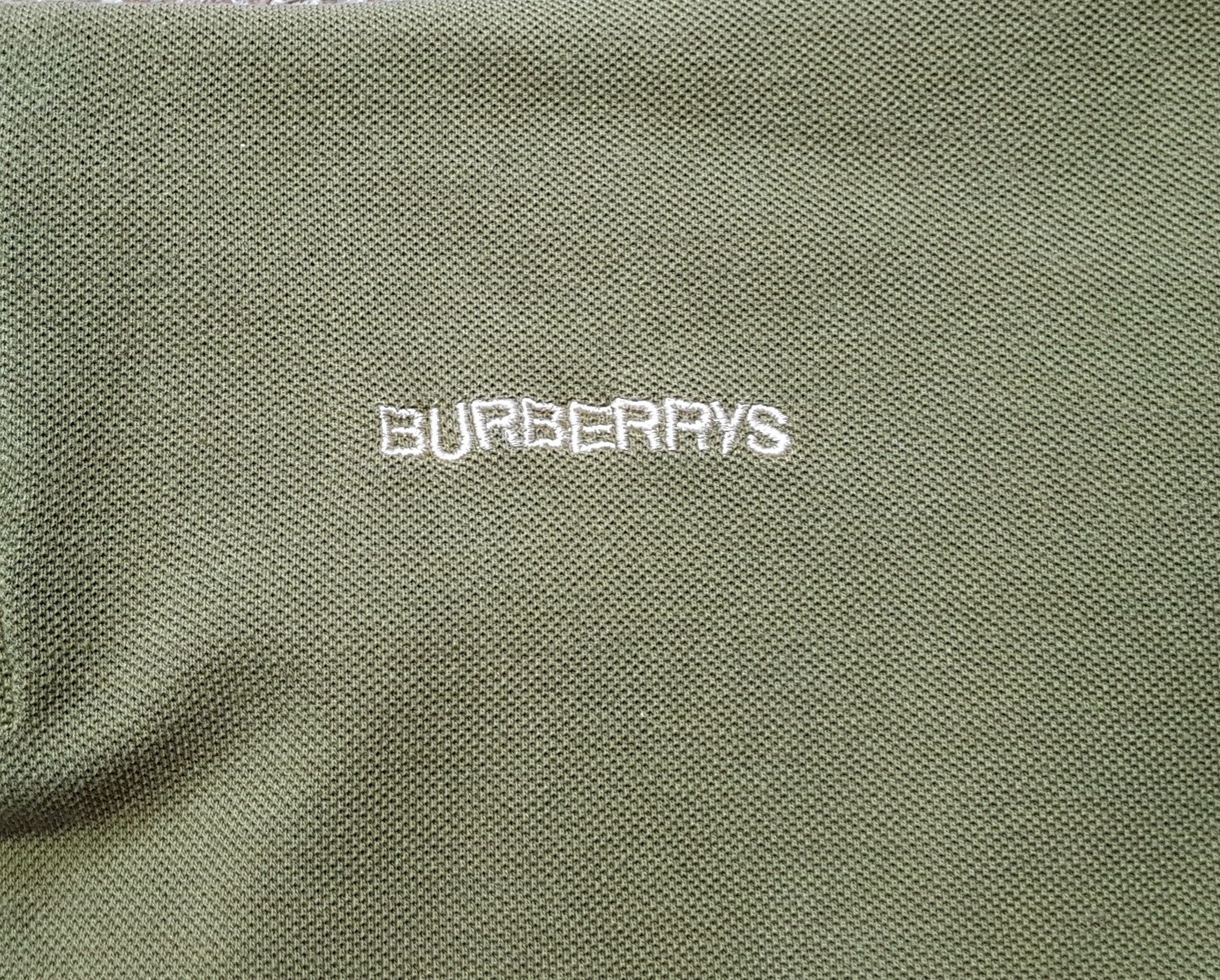 Burberry Burberrys Vintage Polo Shirt made in England sz XL Size US XL / EU 56 / 4 - 3 Thumbnail