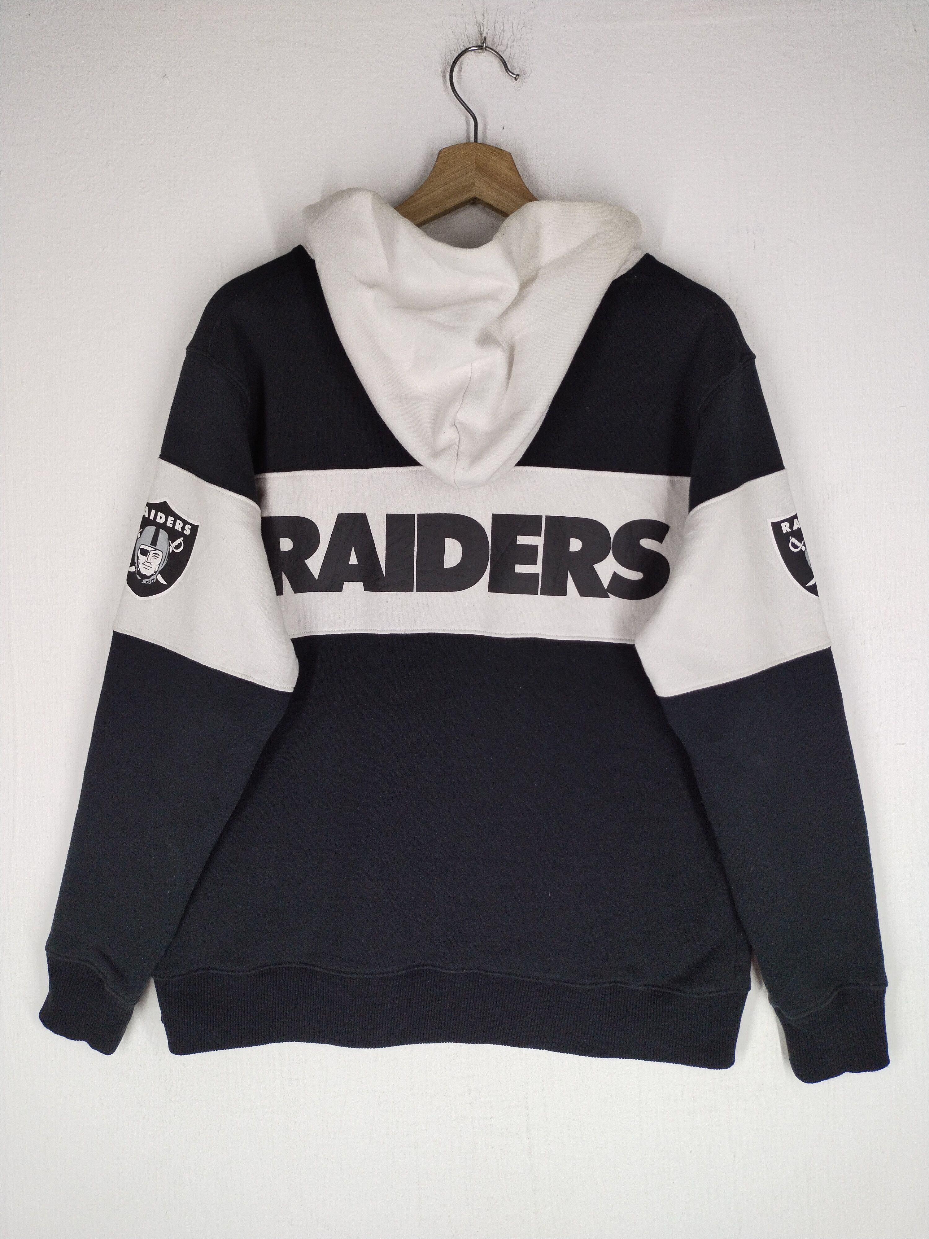 NFL Vintage NFL Raiders Hoodie Sweatshirt Size US M / EU 48-50 / 2 - 7 Thumbnail