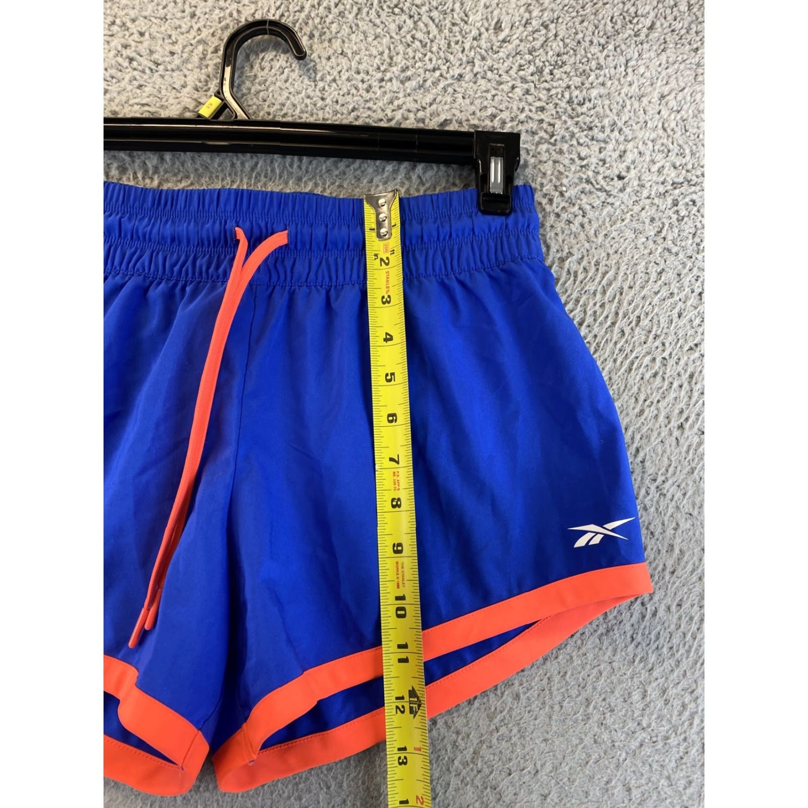 Reebok VINTAGE? No. Reebok Running Shorts Women S Regular Blue Coral 27-29 Waist Small Blue 78-72 Size 27" / US 4 / IT 40 - 5 Thumbnail