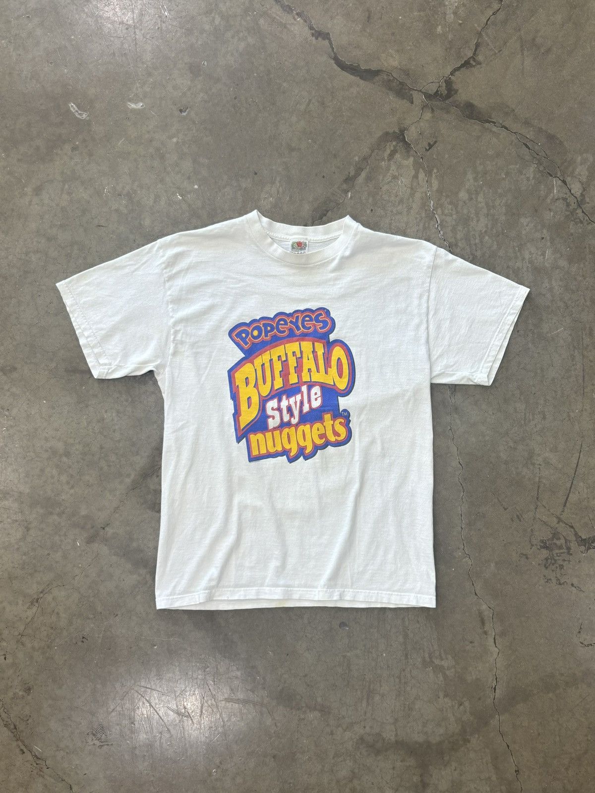 Junk Food × Vintage Vintage Popeyes Buffalo Nugget Fast Food Tee Large Size US L / EU 52-54 / 3 - 2 Thumbnail
