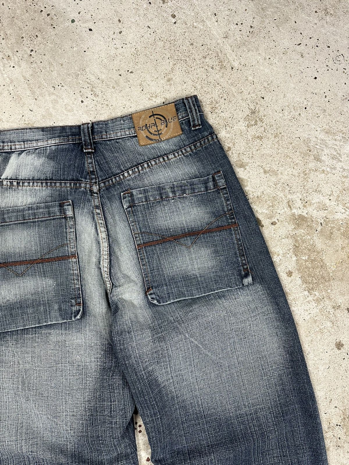 If Six Was Nine × Japanese Brand × Vintage Vintage 90s Baggy Japanese Washed Denim Pants Size US 30 / EU 46 - 11 Thumbnail