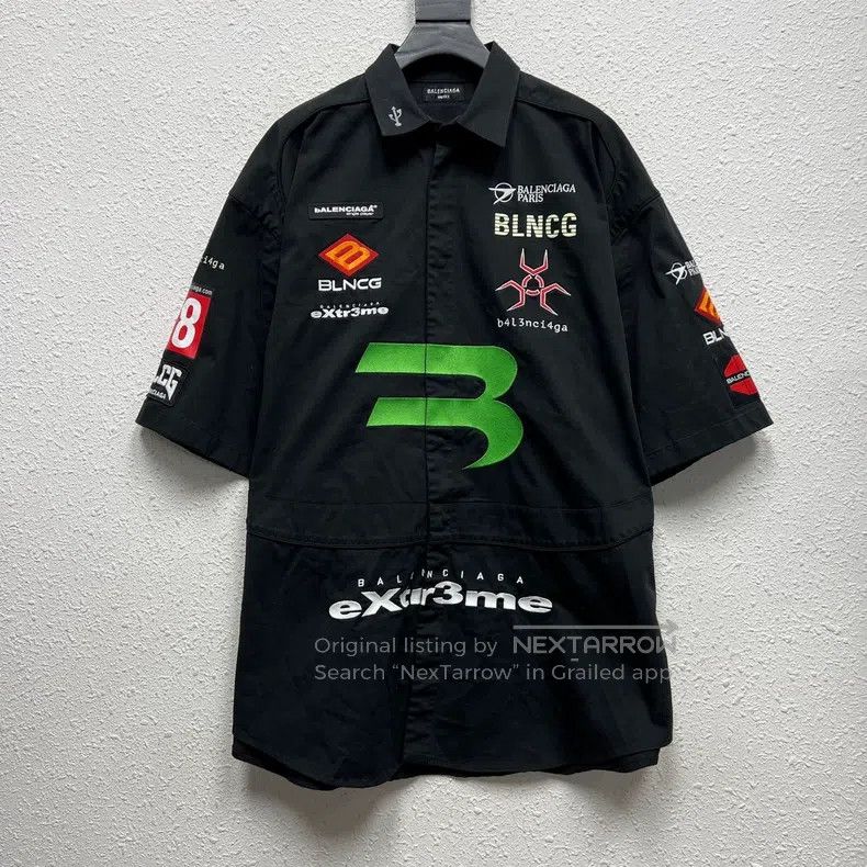 Balenciaga Balenciaga size 39 Game badges glow-in-the-dark embroidery Size US S / EU 44-46 / 1 - 1 Thumbnail