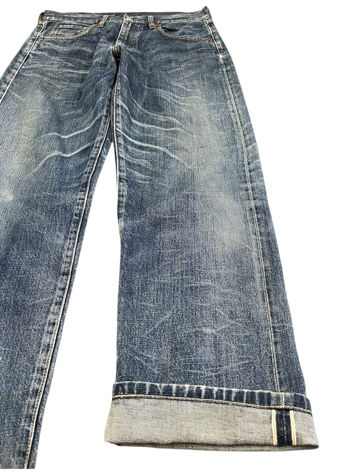 Levi's Vintage Levi’s 502 Big E Selvedge Denim Size US 31 - 5 Thumbnail