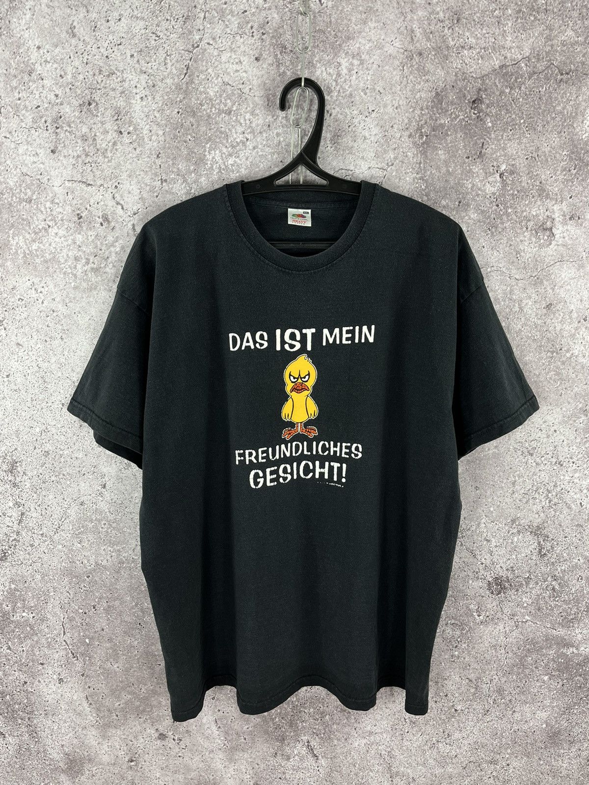 Vintage Vtg Crazy Tee Big Logo Duck “This is my friendly face” Size US XXL / EU 58 / 5 - 1 Thumbnail
