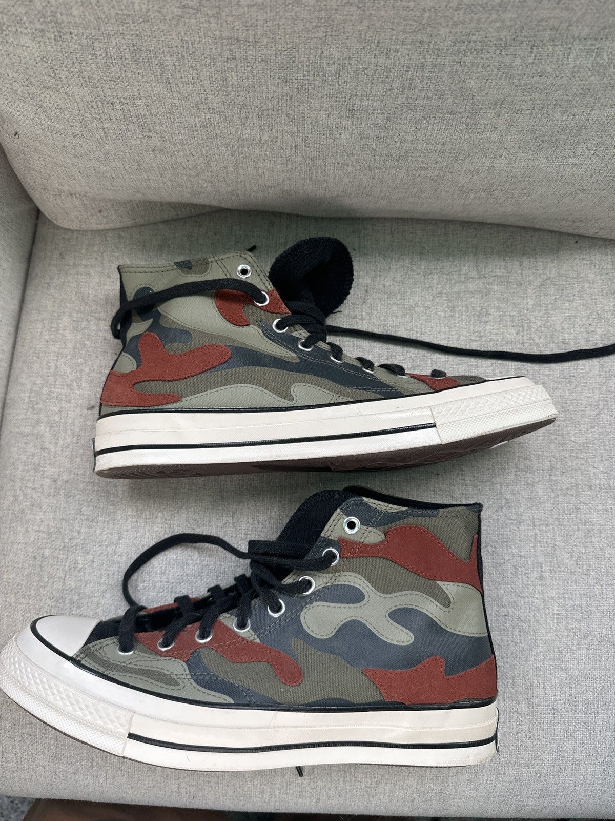 Converse Camo chuck Taylor converse Size US 11.5 / EU 44-45 - 8 Thumbnail