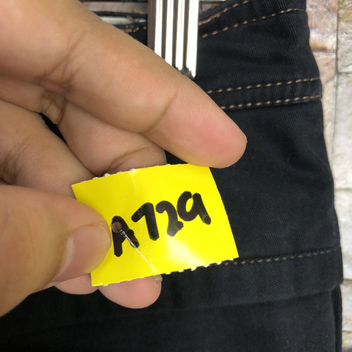 Japanese Brand Una Class Black Cargo Multipocket Pants #A729 Size 26" / US 2 / IT 38 - 13 Thumbnail