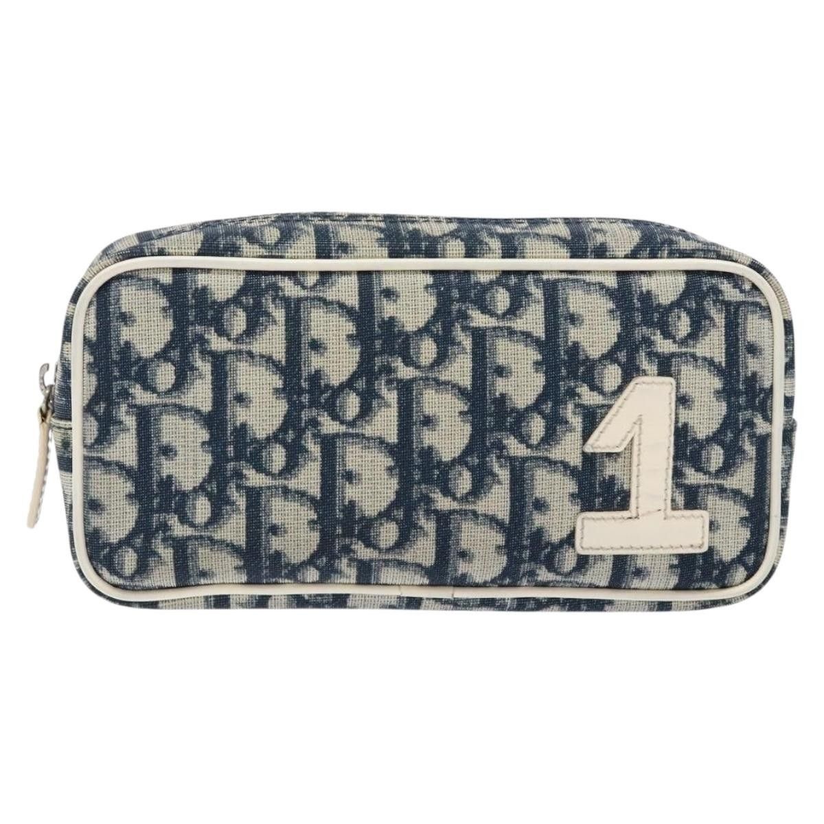 Dior Christian Dior Vintage Trotter Pouch Diorissimo Canvas Size ONE SIZE - 1 Thumbnail