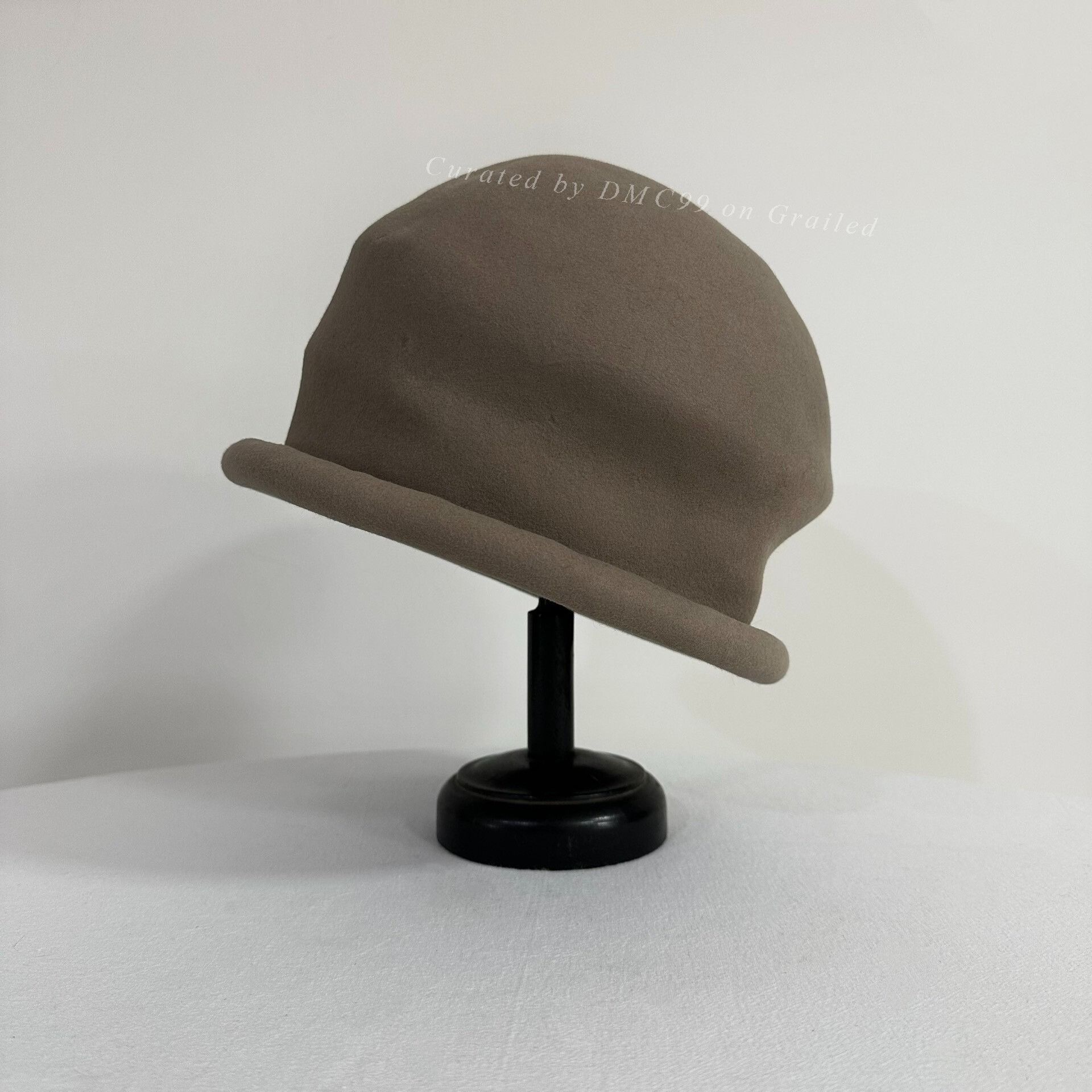 Horisaki HORISAKI Rabbit Fur Felt Handcrafted Hat Size ONE SIZE - 1 Thumbnail