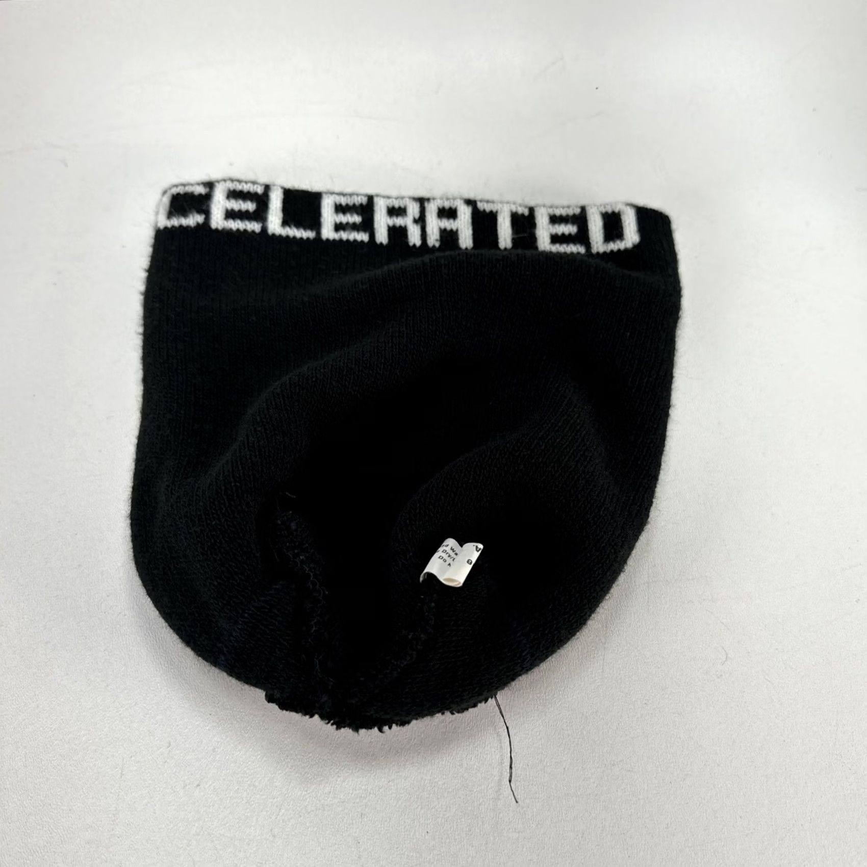 Vintage VINTAGE Accelerated Genetics Beanie Hat Cap Knit Black Winter USA Made Unisex Adults One Size Boys Girls Mens Womens Size ONE SIZE - 5 Thumbnail