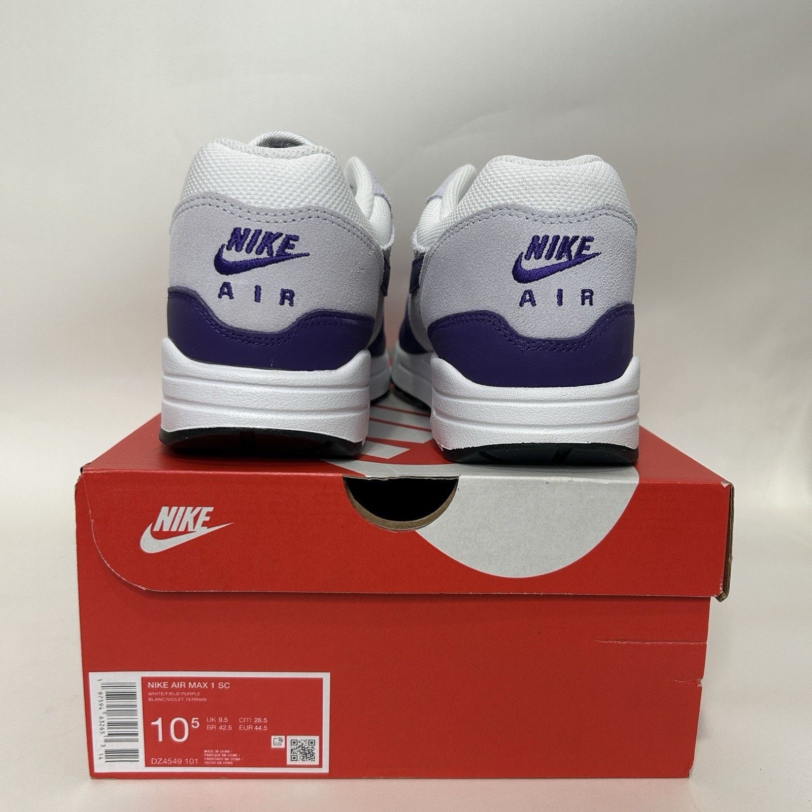 Nike Nike Air Max 1 SC “Field Purple” DZ4549-101 Size US 10.5 / EU 43-44 - 4 Thumbnail