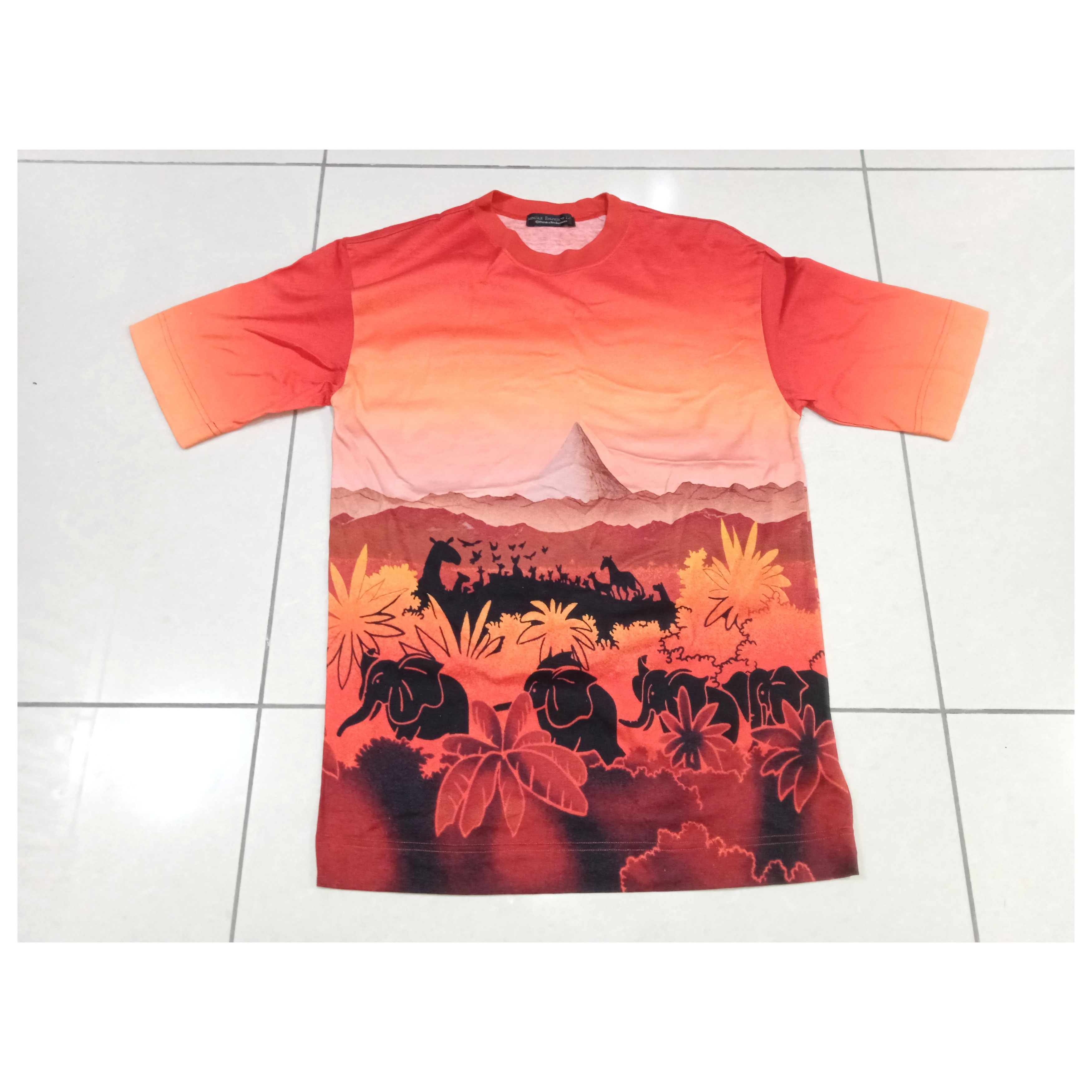 Vintage 90s Jungle Empire Leo Tezuka Productions T Shirt