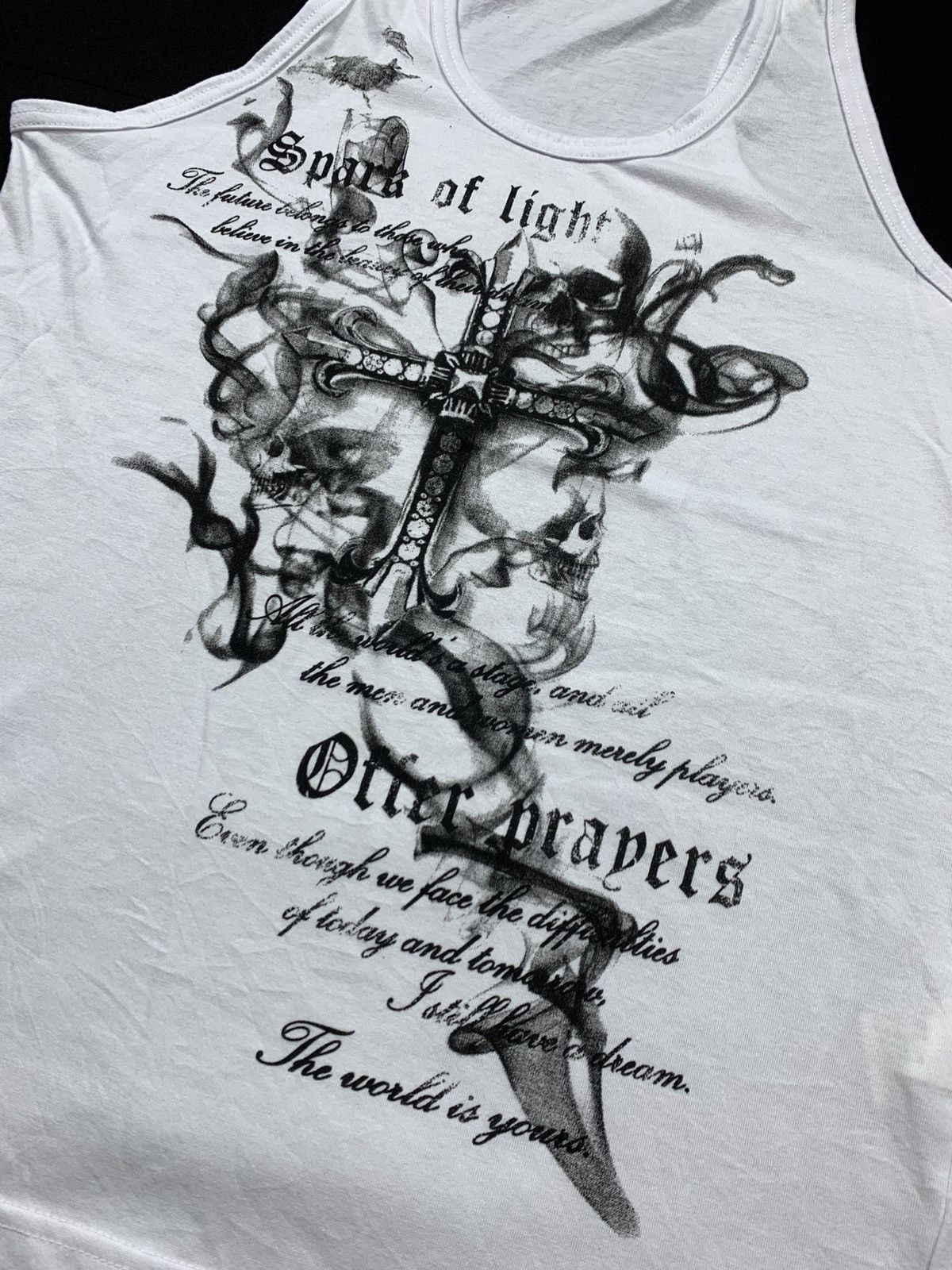 14th Addiction CRAZY POEM SMOKE SKULL GENG BUSTER IFSIXWASNINE LGB STYLE Size US L / EU 52-54 / 3 - 2 Thumbnail
