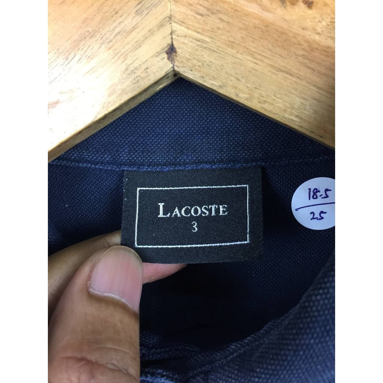 Lacoste × Vintage Vtg Lacoste Made In Japan Double Pocket Polo Tee Size US S / EU 44-46 / 1 - 9 Thumbnail