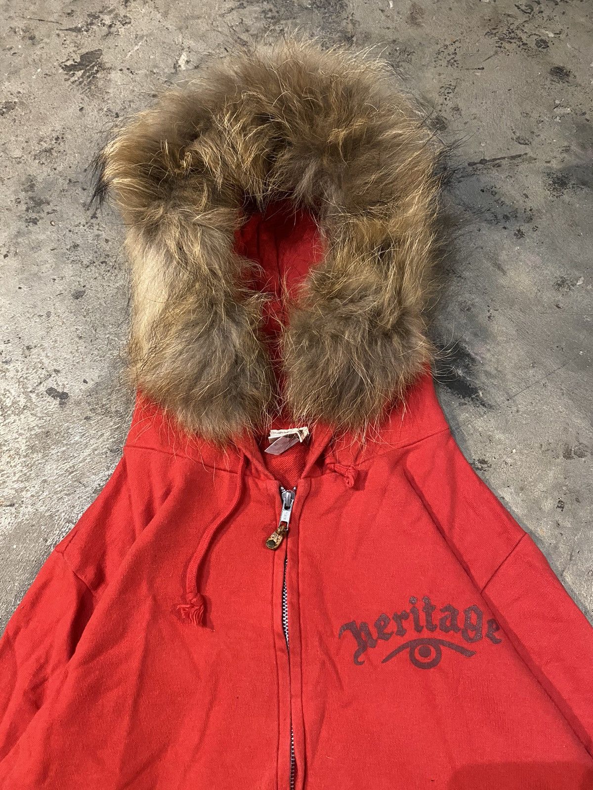 Le Grande Bleu (L.G.B.) Fur hoodie japanese brand ryukyu piras poem Size US M / EU 48-50 / 2 - 6 Thumbnail