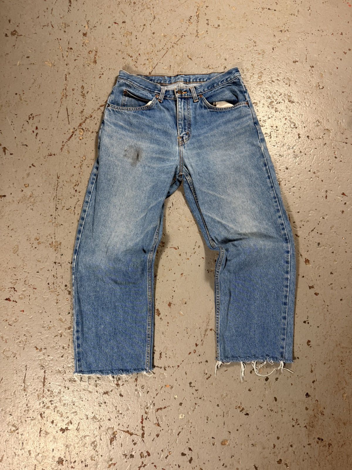 Levi's Vintage Classic Cropped Orange Tag Levi Denim Pants Size US 30 / EU 46 - 2 Thumbnail