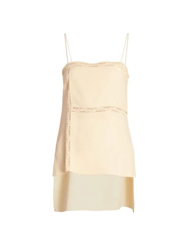 Chloe o1y0825 Blouse in Beige Size L / US 10 / IT 46 - 1 Thumbnail