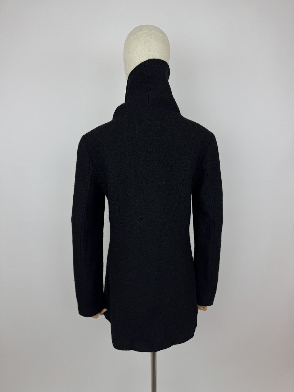 tigha Tigha wool jacket avant garde style biker coat Womens size M Size M / US 6-8 / IT 42-44 - 6 Thumbnail
