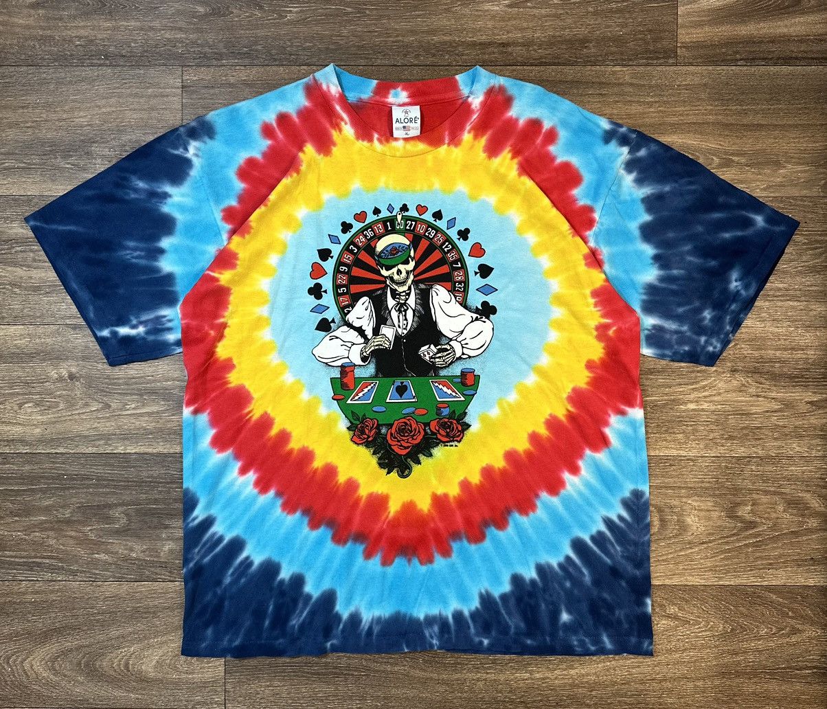 Vintage Grateful Dead Poker Casino Single Stitch XL