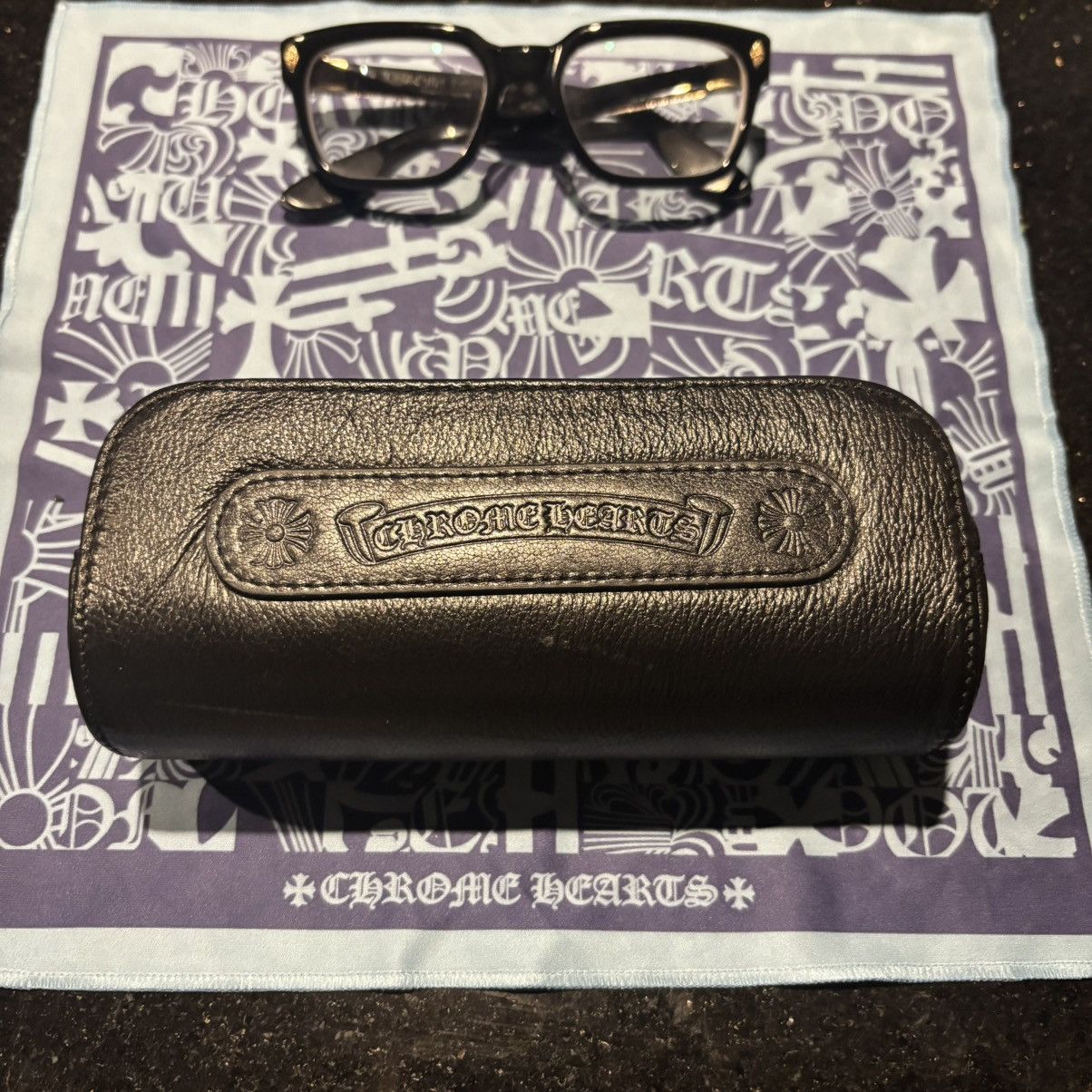 Chrome Hearts Chrome Hearts Gold Hardware glasses Size ONE SIZE - 7 Thumbnail