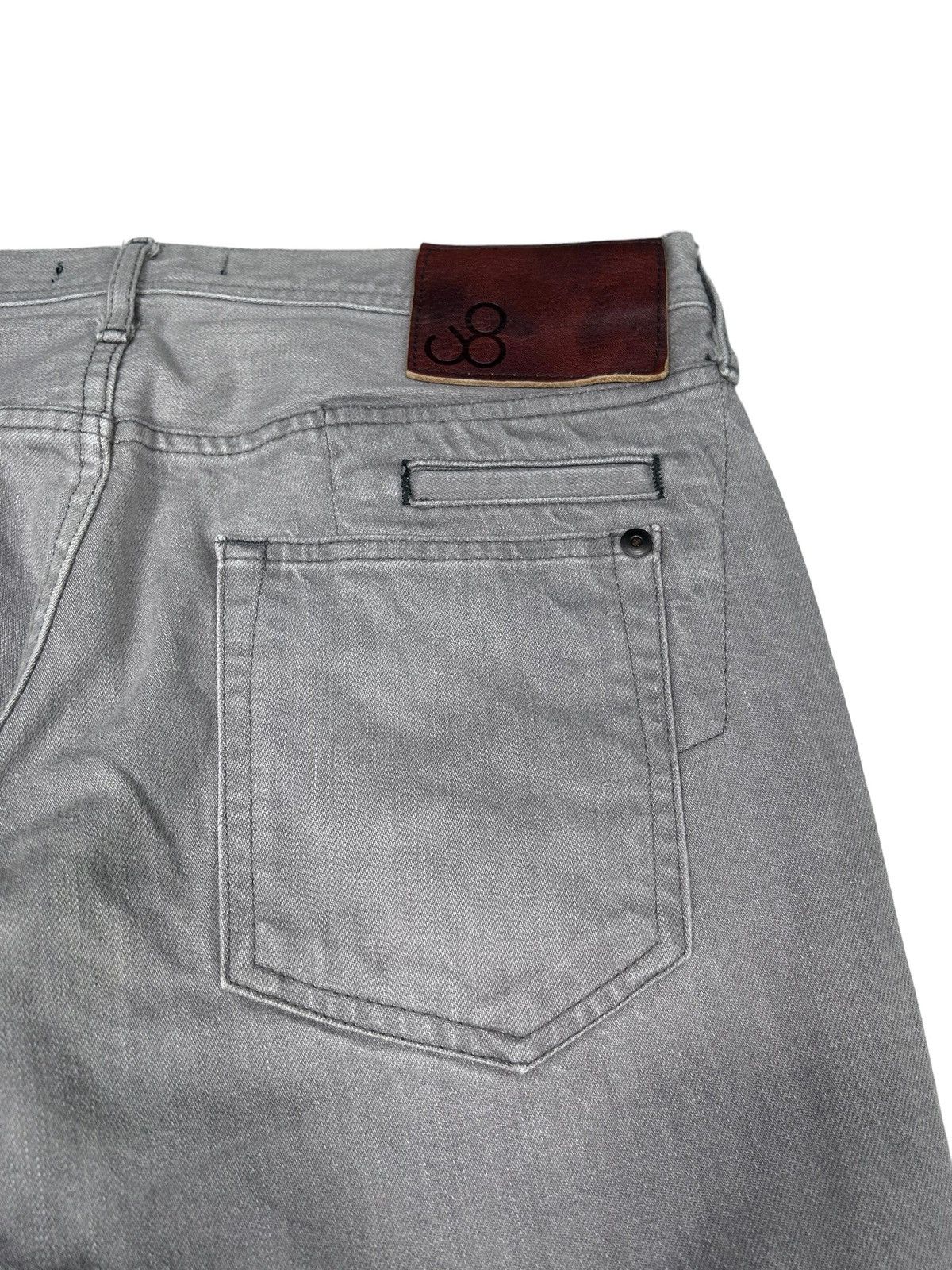 Japanese Brand 1990s Johnbull Wide Leg Darted Jeans (31x30) Size US 31 - 4 Thumbnail
