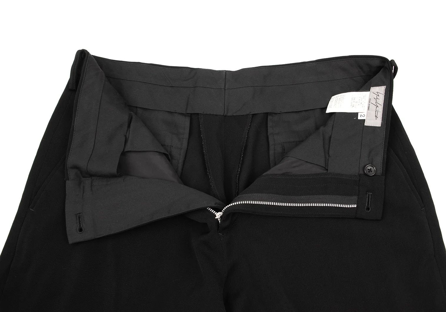 Yohji Yamamoto Yohji Yamamoto Wool Tuck Straight Pants Size US 32 / EU 48 - 5 Thumbnail