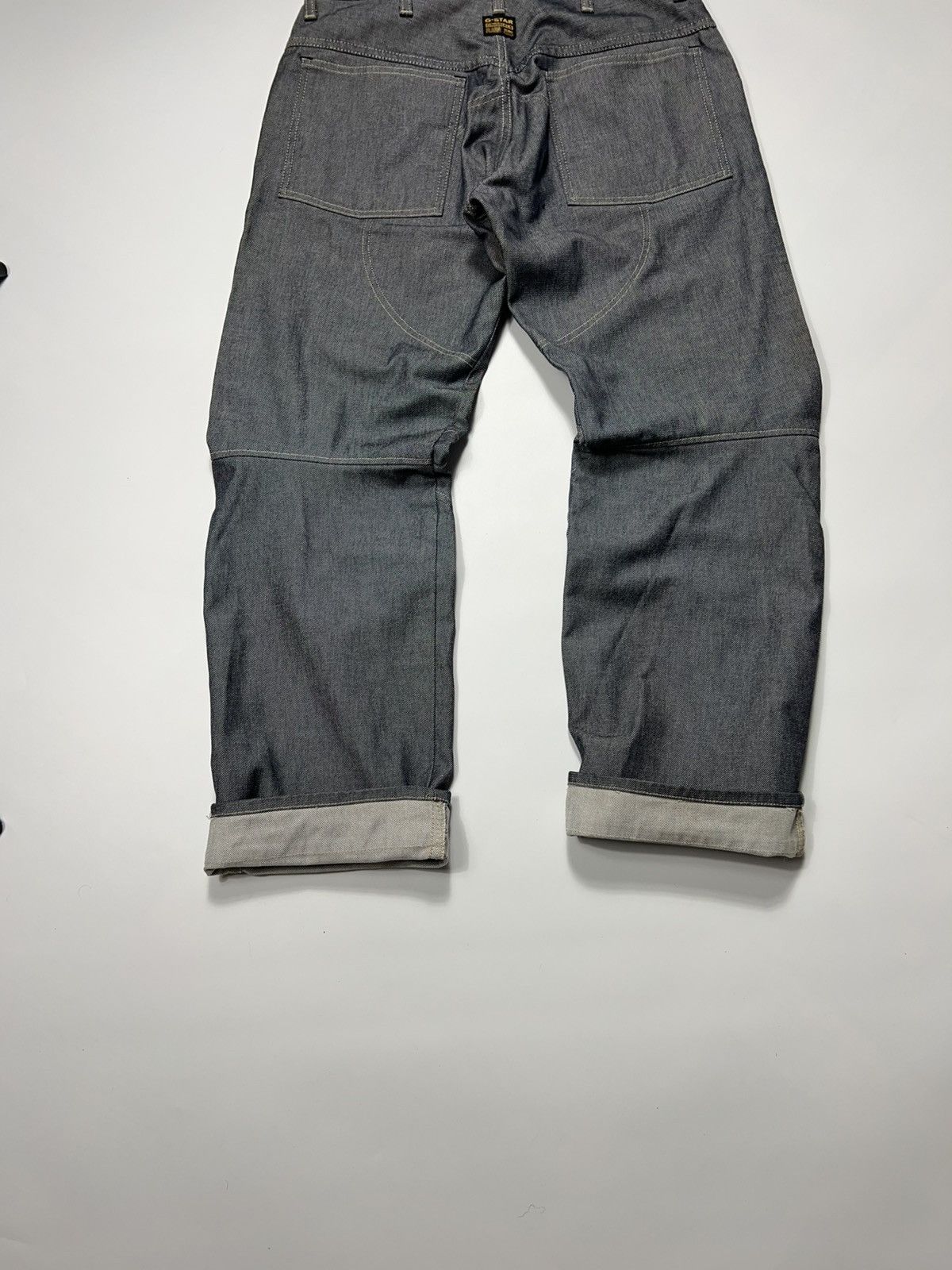 G-Star Vintage G-star Raw Shortcut Elwood Double Knee Baggy Jeans Size US 33 - 4 Thumbnail