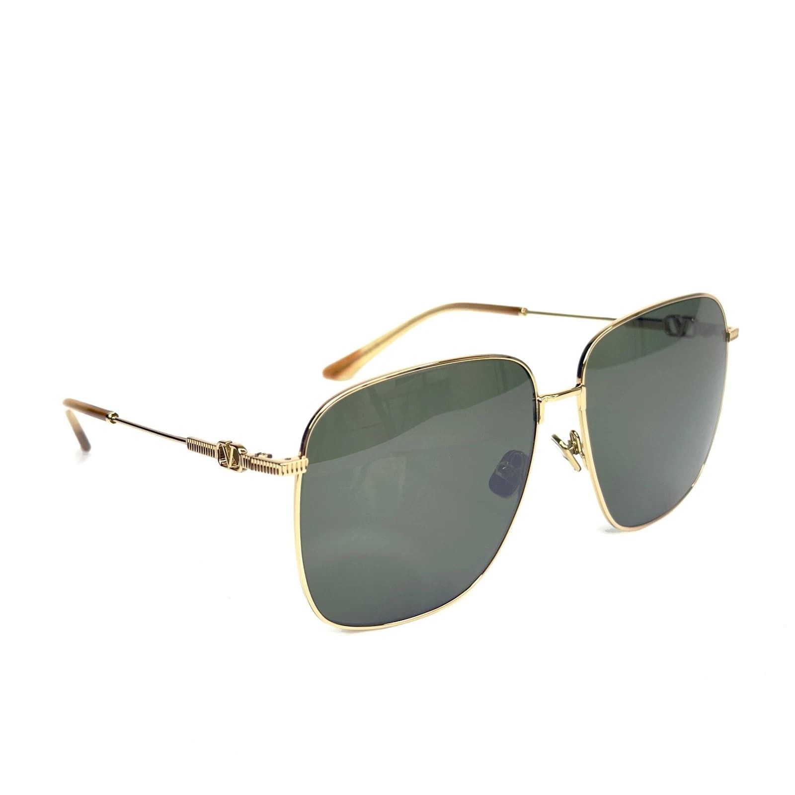 Valentino VALENTINO V LOGO VLS171 Gold Titanium VLS 171A Sunglasses Size ONE SIZE - 9 Thumbnail