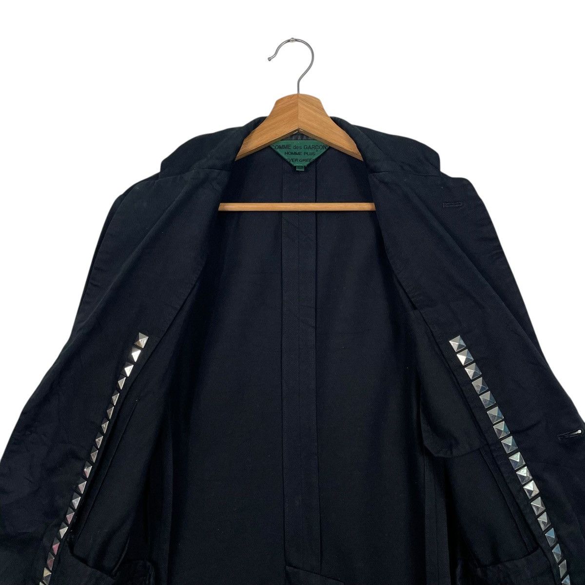 Comme des Garcons Homme Plus Comme Des Garcons Hoome Plus Evergreen Studded Jacket Size US S / EU 44-46 / 1 - 12 Thumbnail