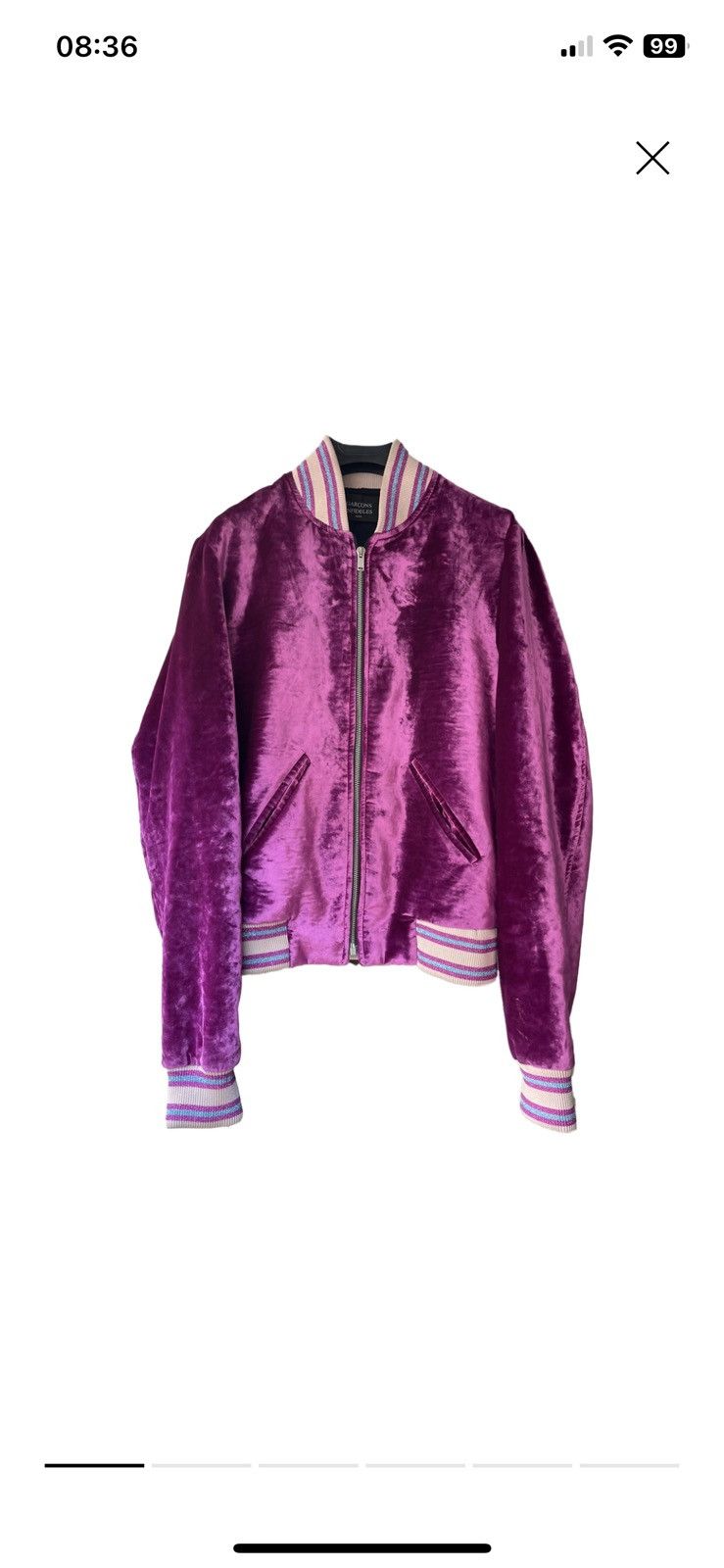 GARCONS INFIDELES Garçons infidèles satin jacket Size US M / EU 48-50 / 2 - 3 Thumbnail