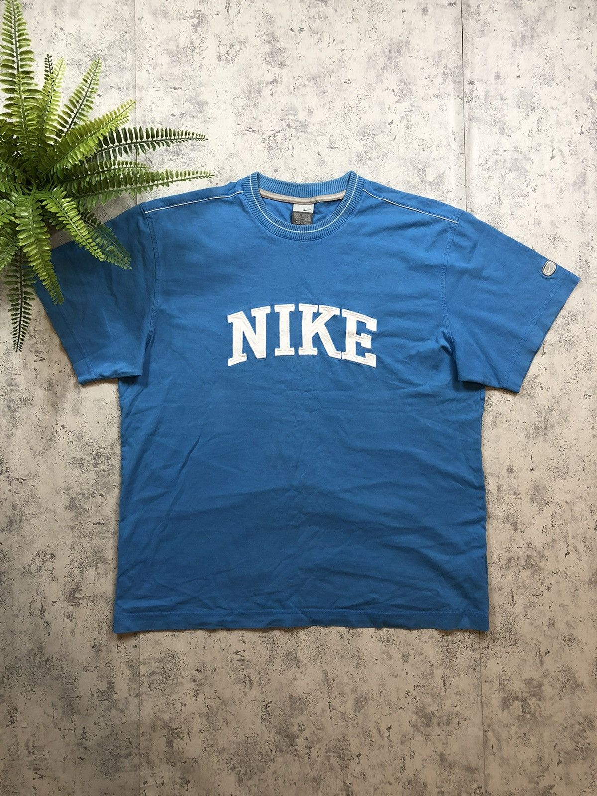 Vintage good NIKE spell out t shirt size XXL