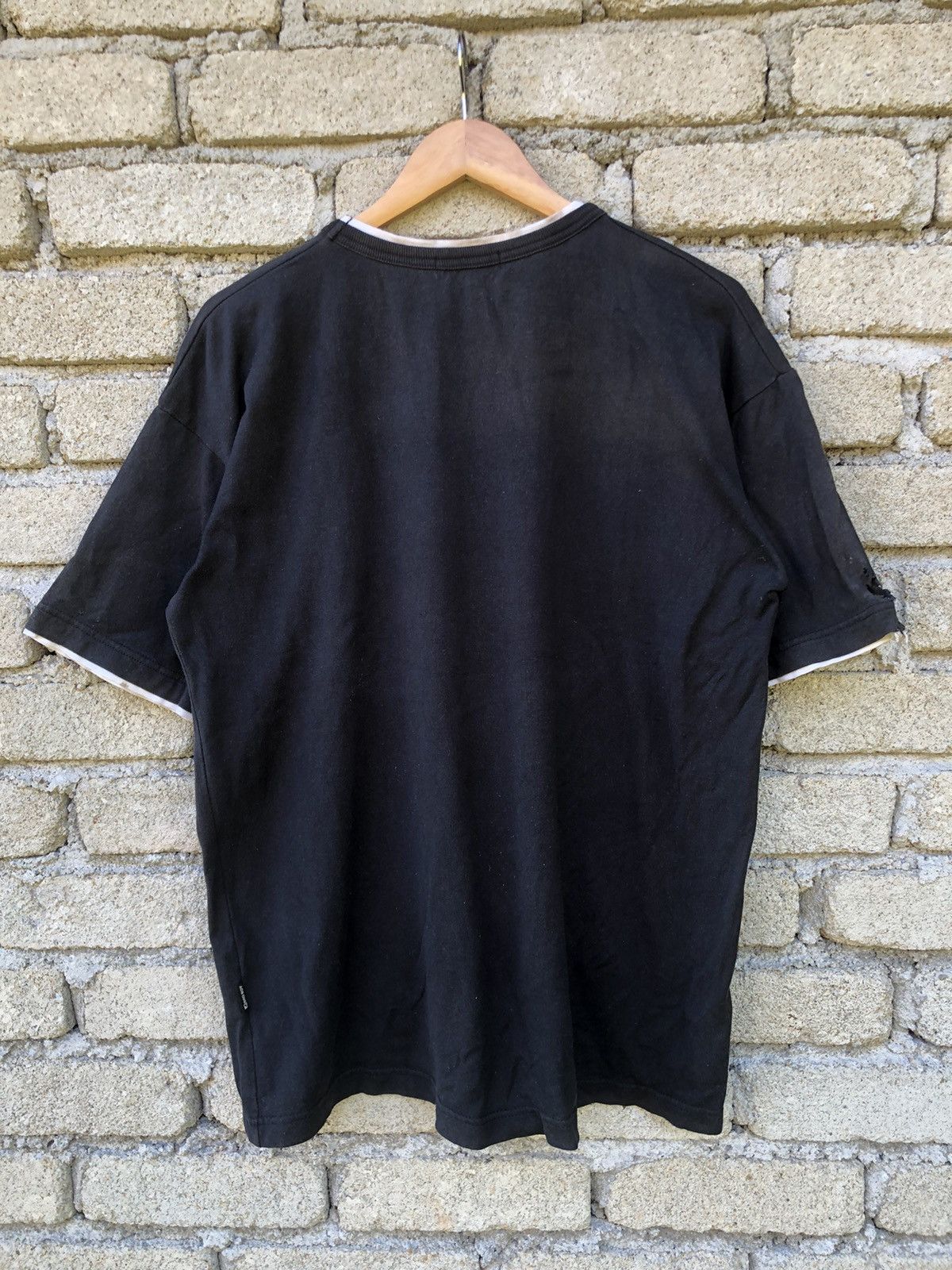 Vintage Vintage Sunfaded Y2K Bad Boy Ghotic Poem Tshirt Size US XL / EU 56 / 4 - 9 Thumbnail