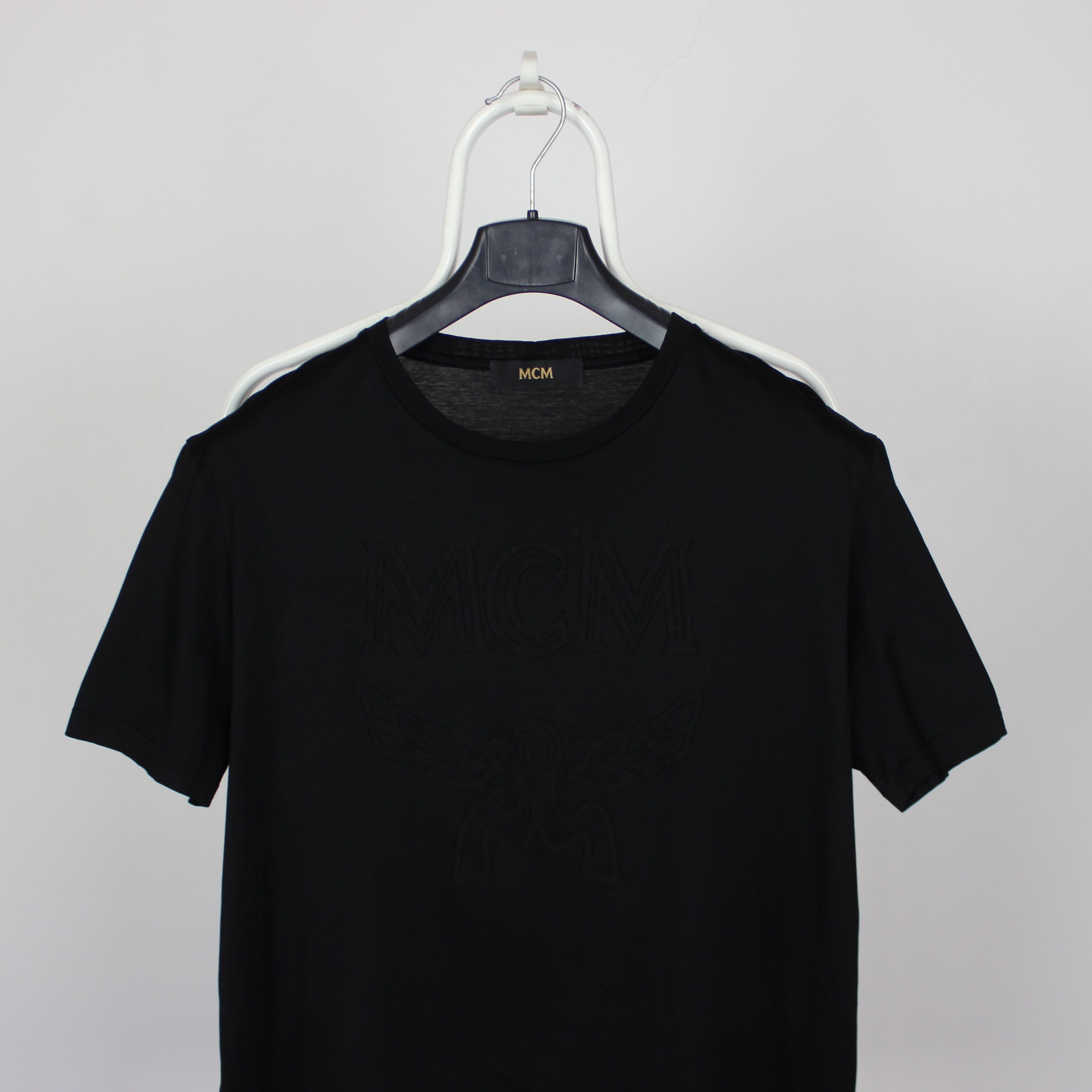 MCM MCM centr logo t shirt men cotton S M black Size US M / EU 48-50 / 2 - 4 Thumbnail