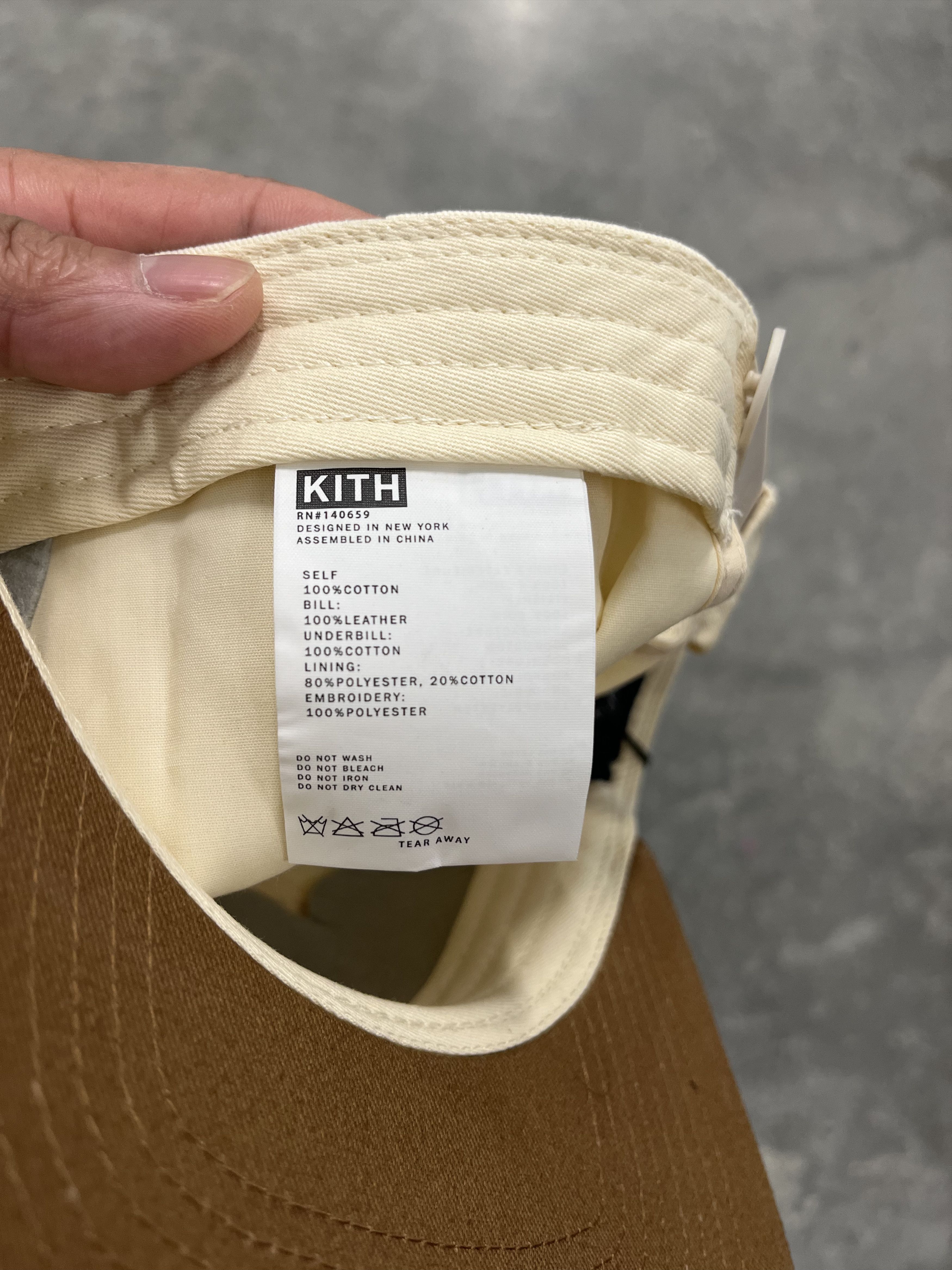 Kith Kith NY To The World Hat Cap Liberty Suede Snapback Size ONE SIZE - 5 Thumbnail