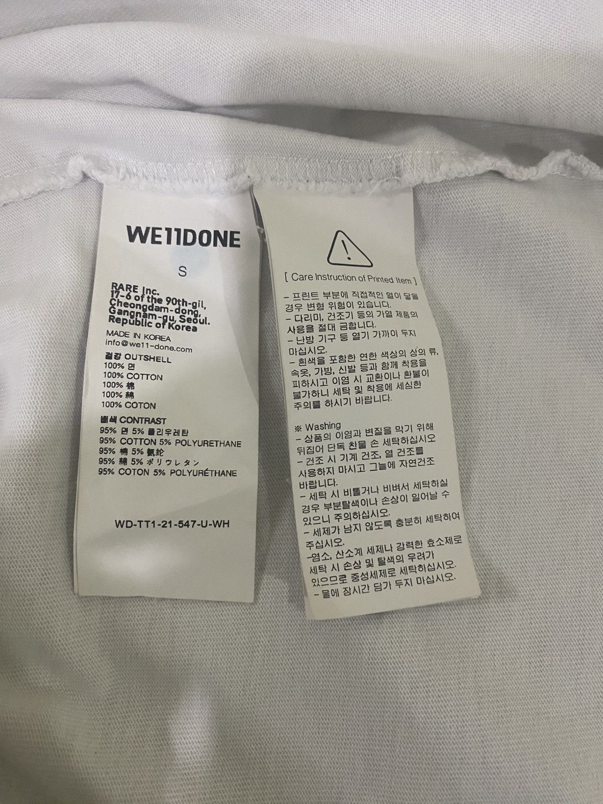 WE11DONE We11done shirt Size US S / EU 44-46 / 1 - 4 Thumbnail