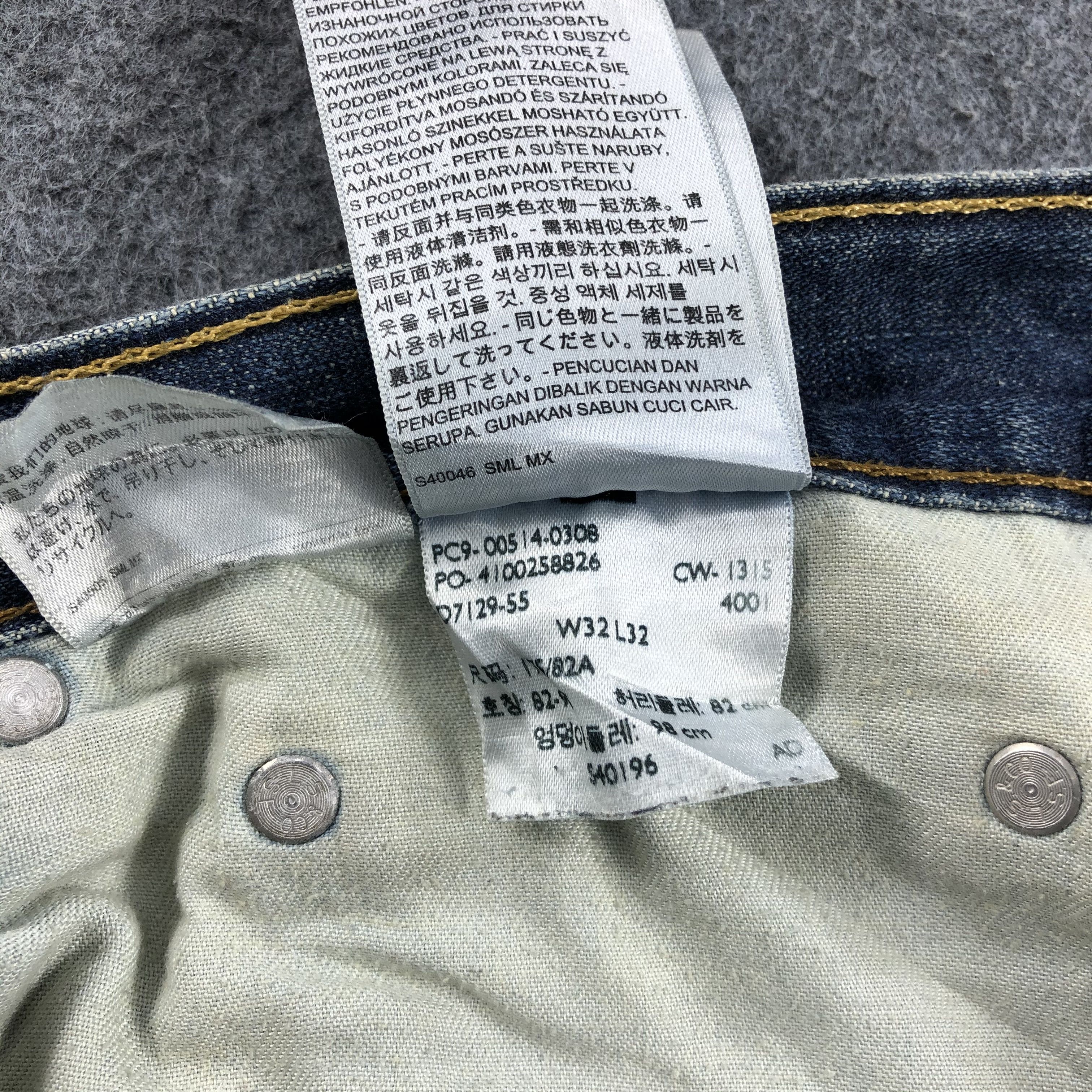 Levi's Vintage Distress Levis 514 Jeans-JM1138 Size US 36 / EU 52 - 12 Thumbnail