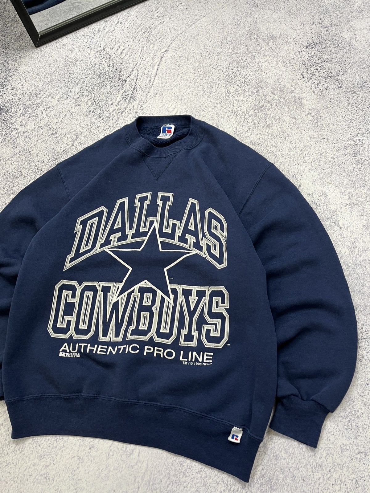 Russell Athletic × Vintage Vintage 1995 Russel Athletic Dallas Cowboys Sweatshirt Boxy Size US M / EU 48-50 / 2 - 5 Thumbnail