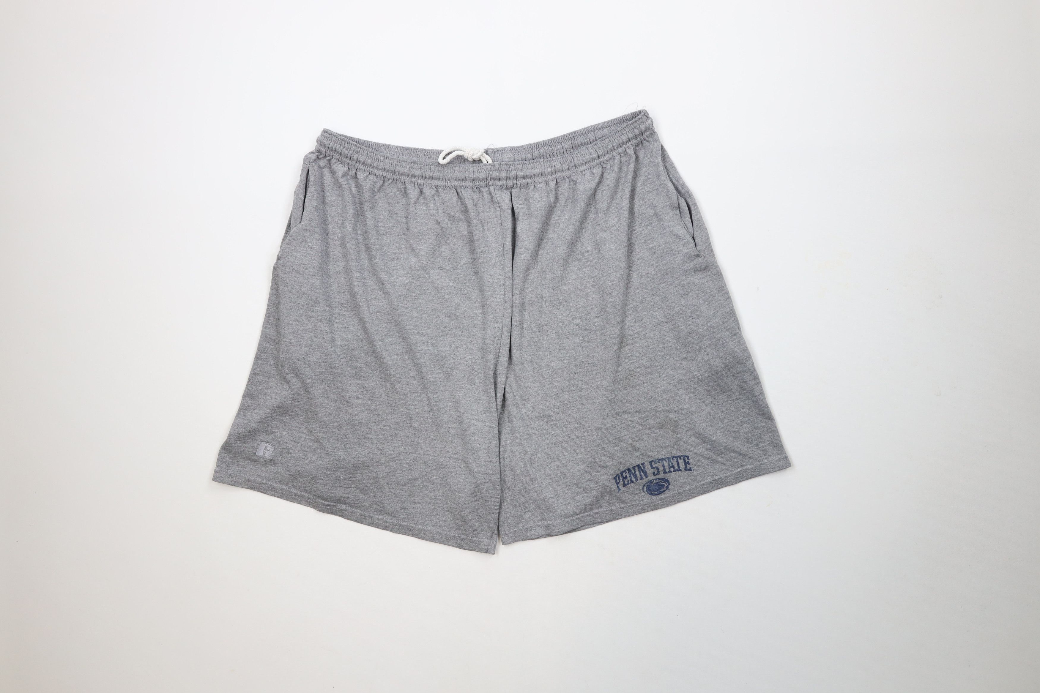Vintage 90s Russell Athletic State University Shorts Gray