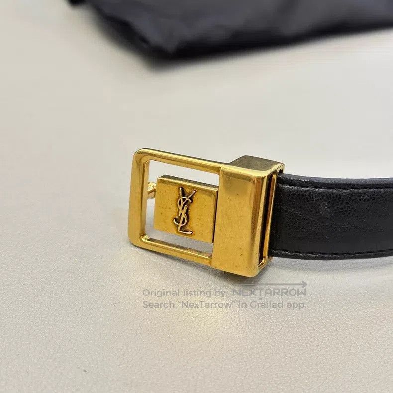 Saint Laurent Paris Saint Laurent Paris Ladies Belt i Size ONE SIZE - 6 Thumbnail