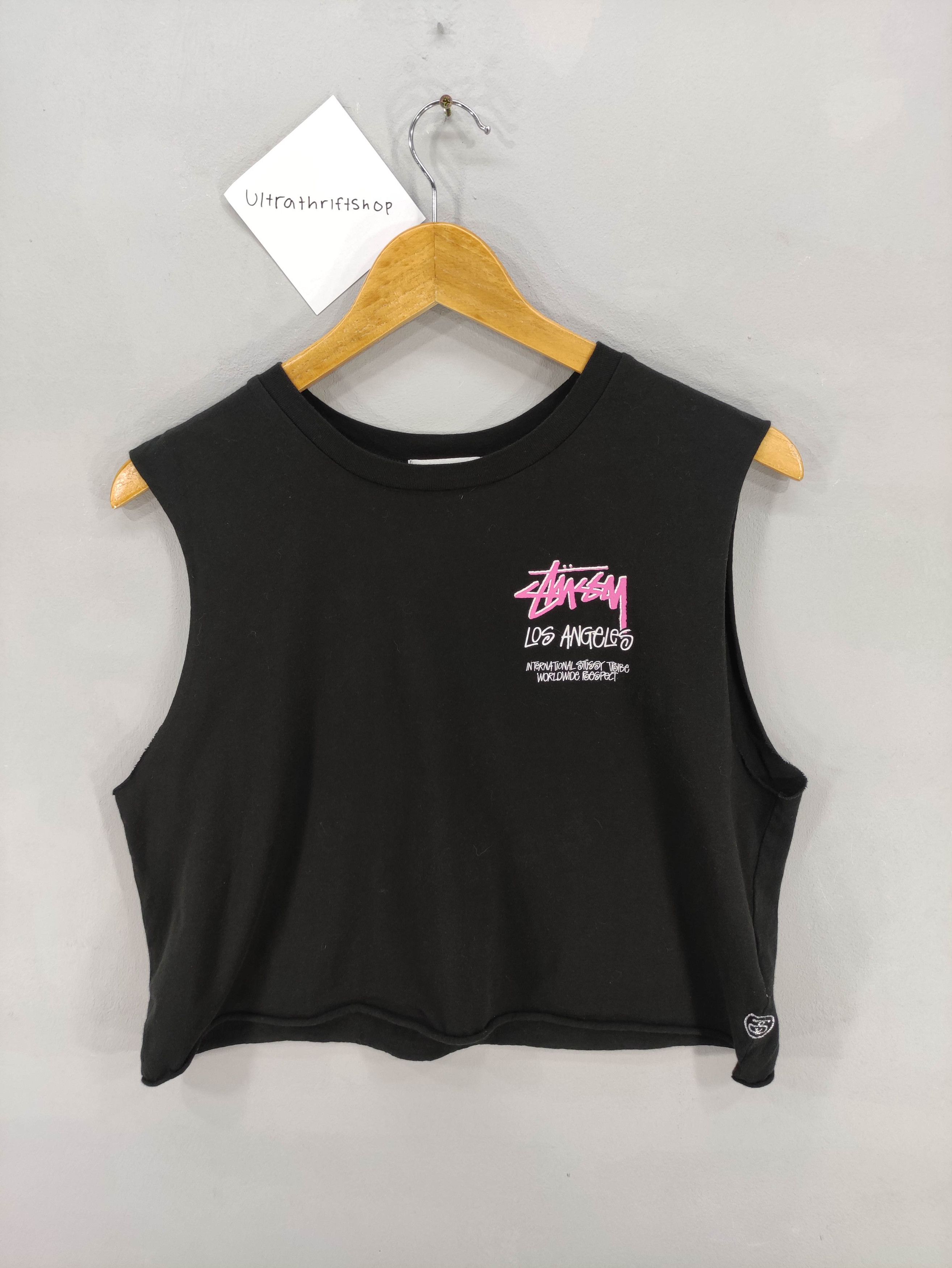 Stussy Vintage Stussy Los Angeles Tank Tops Big Logo Size M / US 6-8 / IT 42-44 - 2 Thumbnail