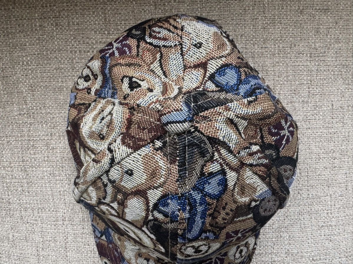 Handmade Bear Tapestry Hat Custom Cap Size ONE SIZE - 3 Thumbnail