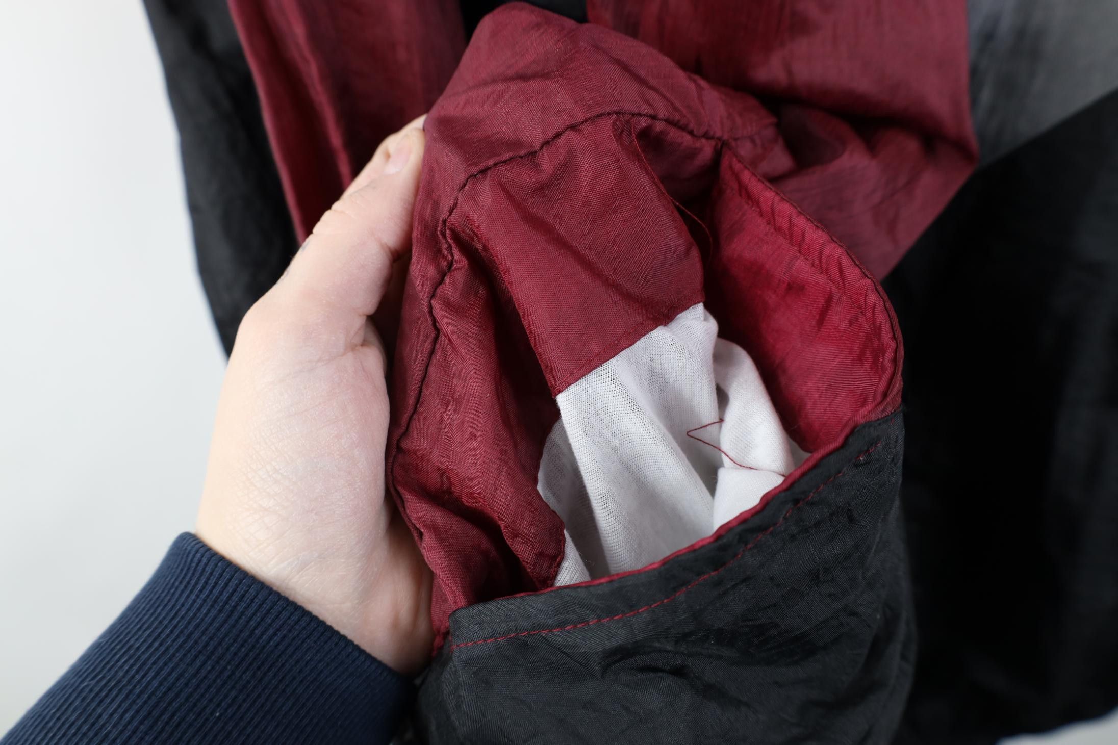 Vintage Vintage 90s Streetwear Block Lined Zip Windbreaker Jacket Size US XXL / EU 58 / 5 - 6 Thumbnail