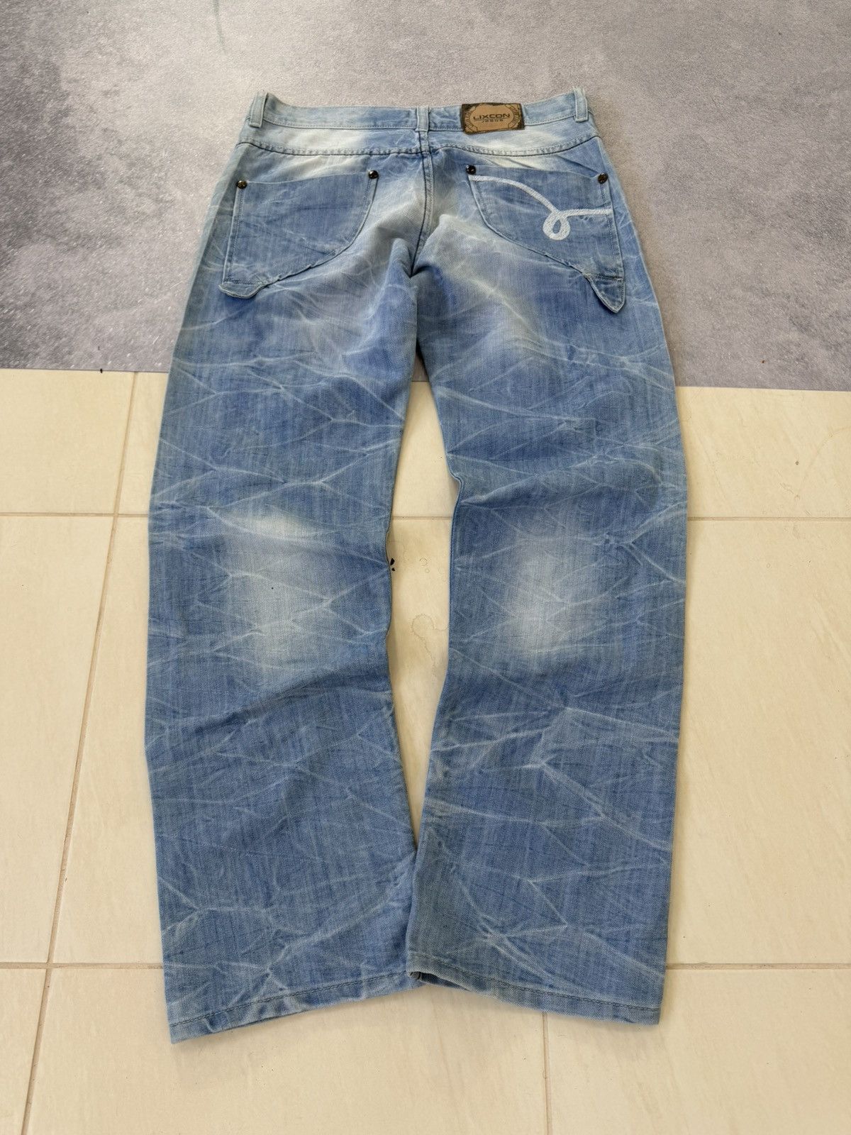 Hedi Slimane 00s Diesel Hedi Slimane Dior Style Washed Denim Jeans Size US 30 / EU 46 - 1 Thumbnail