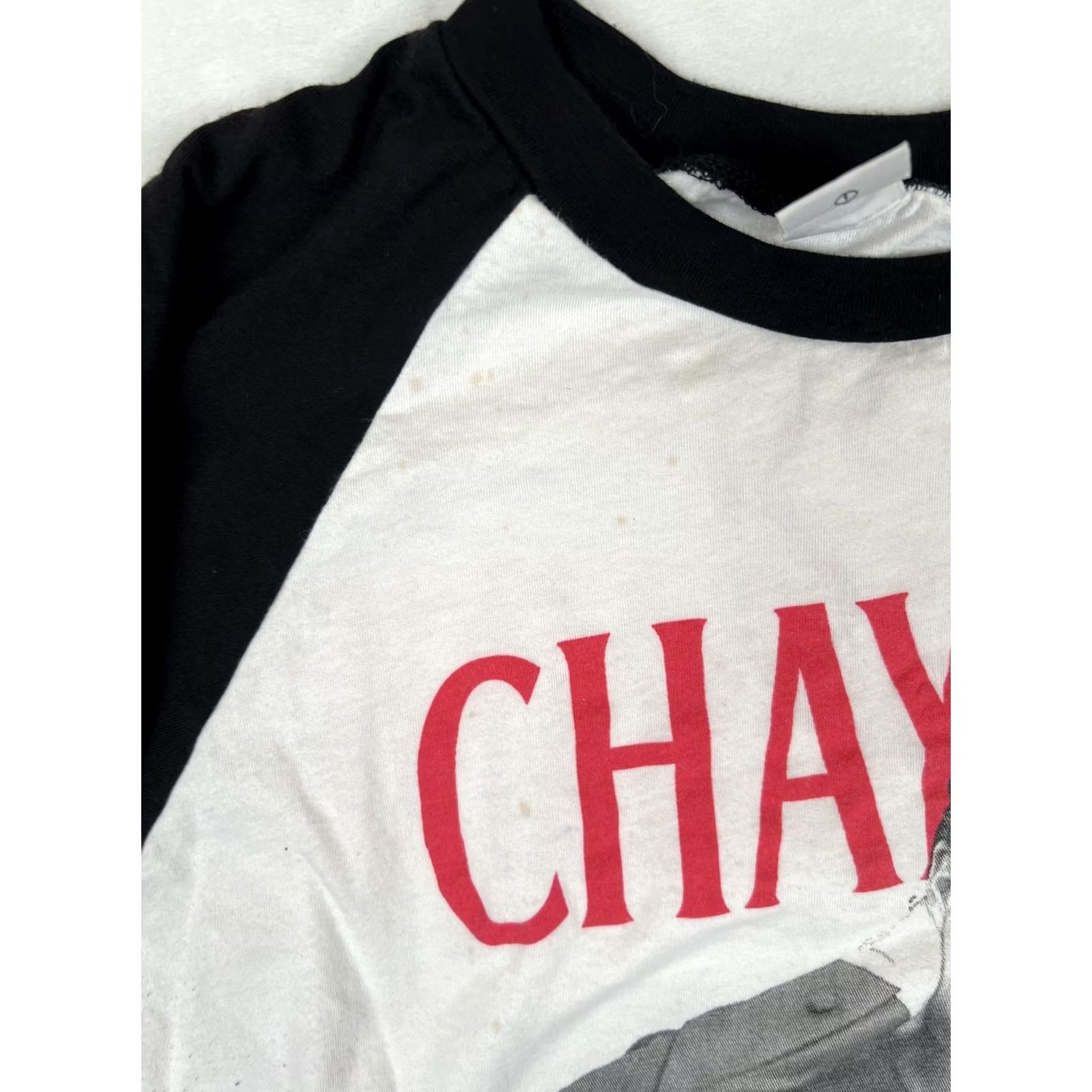 Vintage Chayanne Bailemos Otra Vez Tour 2023 T-Shirt White M 3/4 Sleeve Mens Size US M / EU 48-50 / 2 - 3 Thumbnail