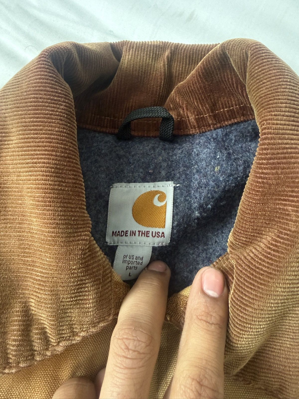 Carhartt Detroit Carhartt Jacket Size US L / EU 52-54 / 3 - 3 Thumbnail