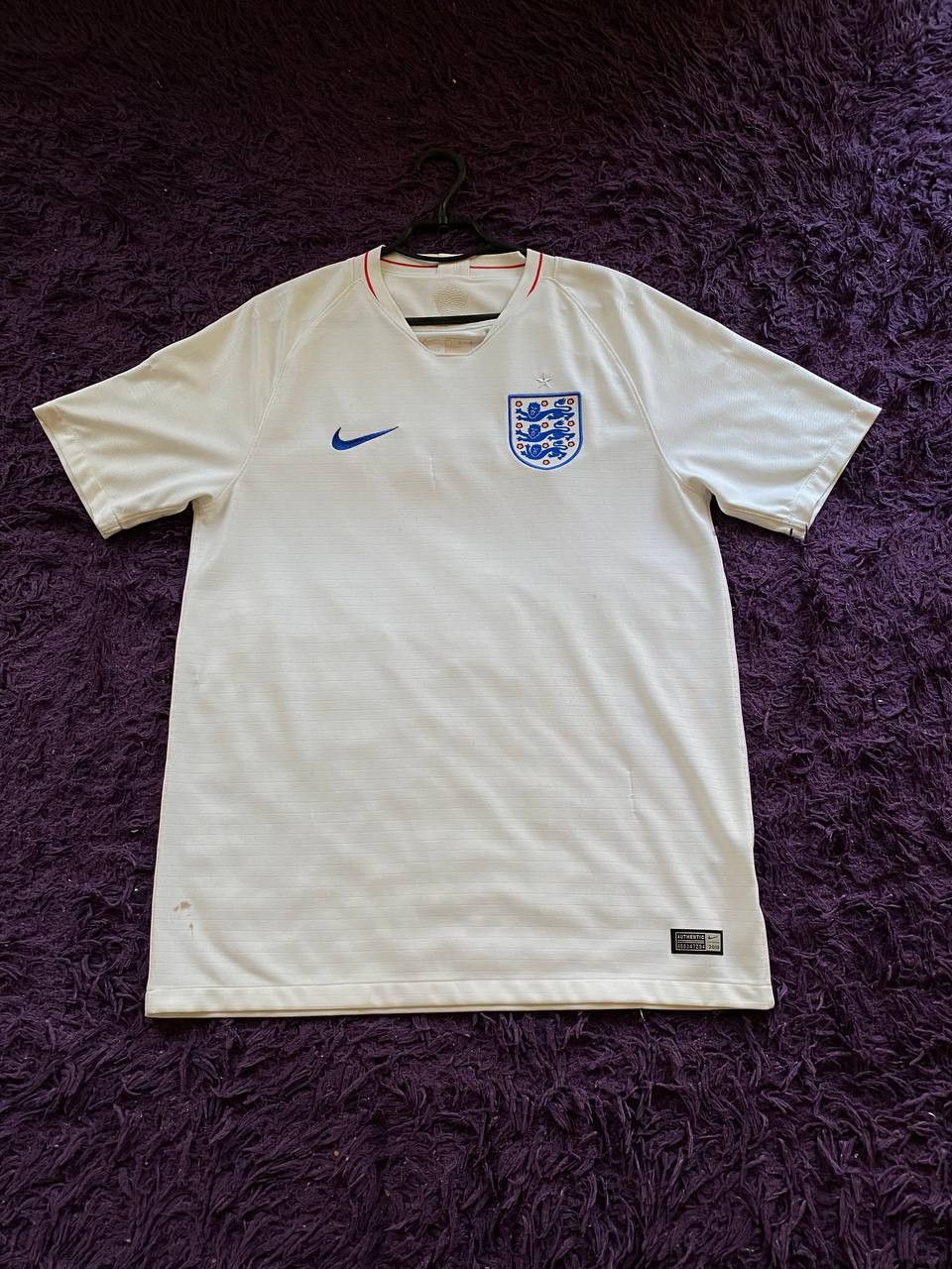 Nike × Vintage 90s Nike Central Swoosh Vintage Y2K Oversized Retro T-Shirt Size US L / EU 52-54 / 3 - 14 Thumbnail